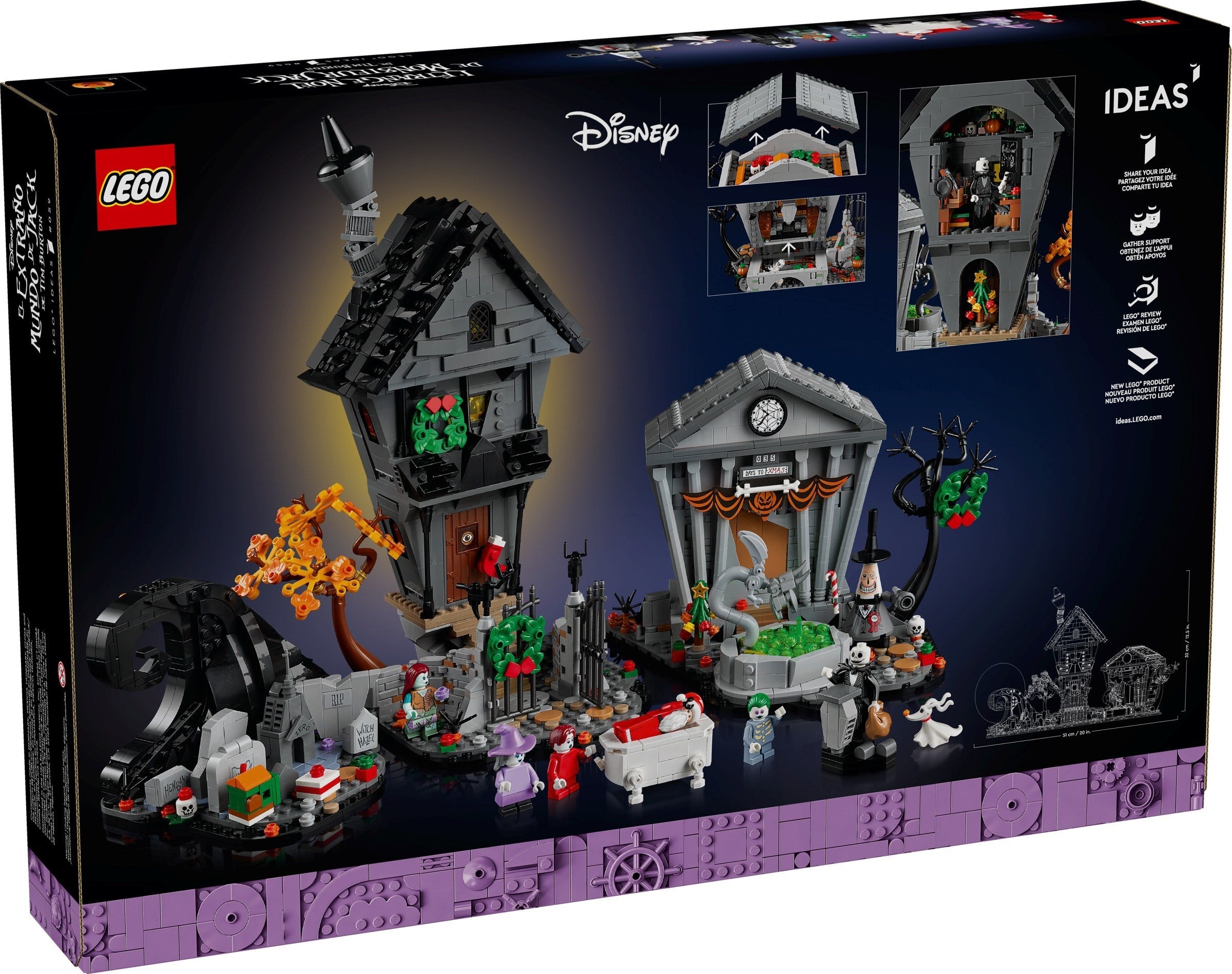 Disney Tim Burton's The Nightmare Before Christmas 21351 | Ideas | LEGO – image 4