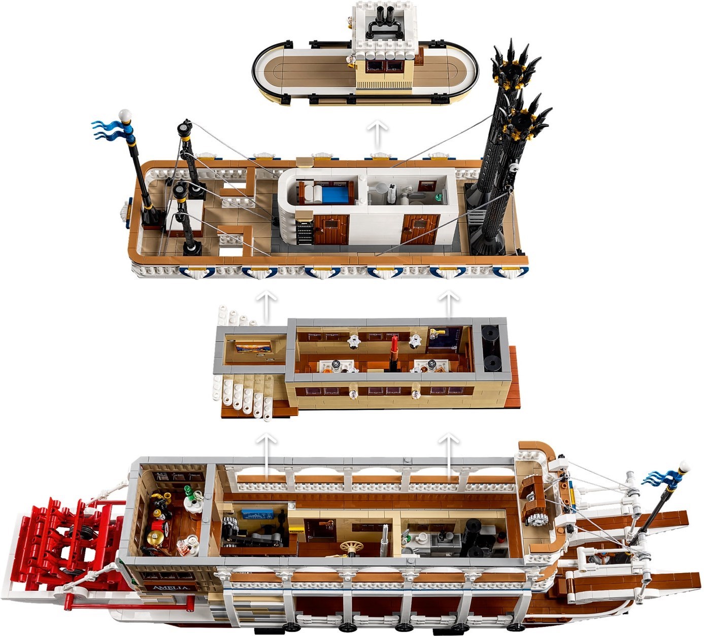 River Steamboat 21356 | IDEAS | LEGO