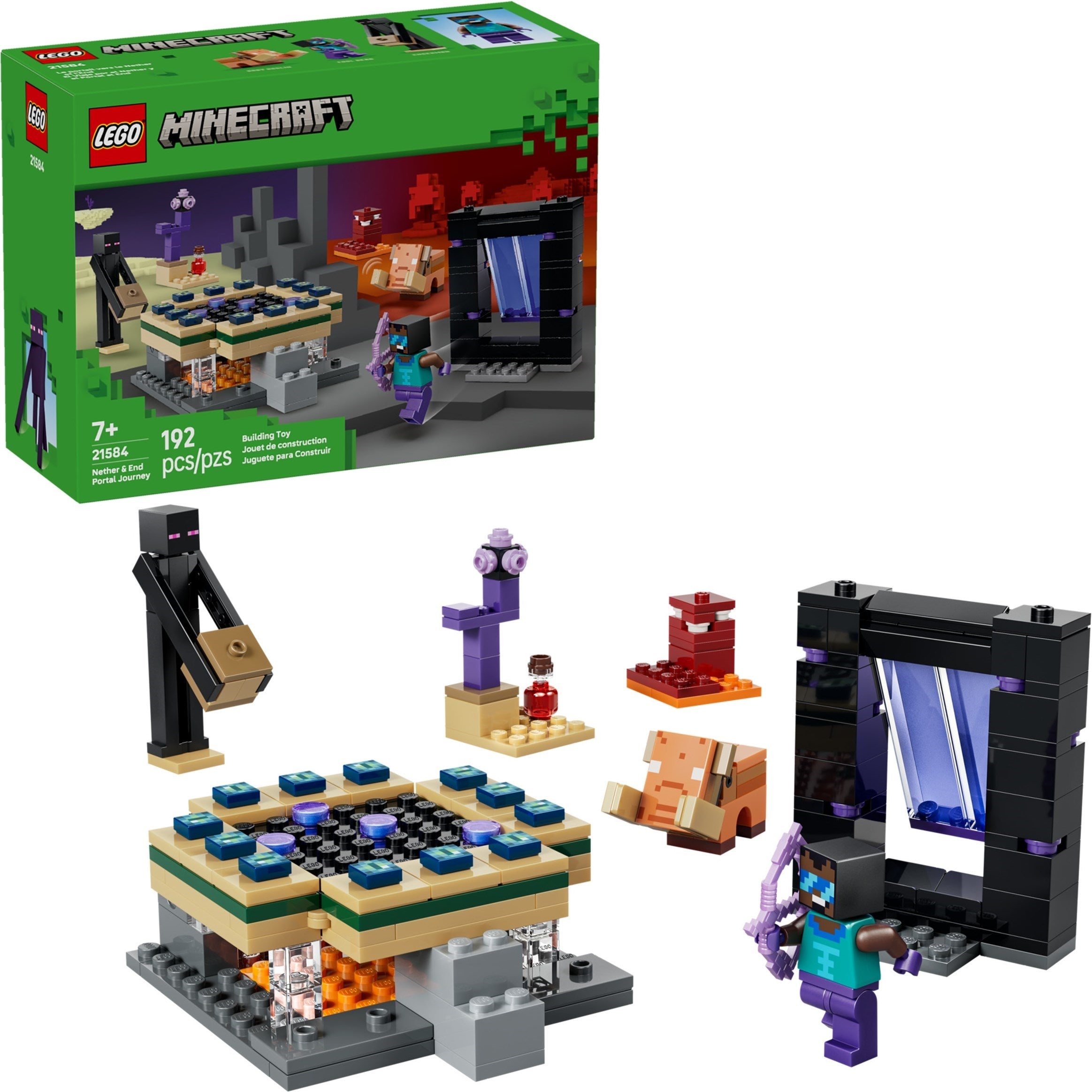Nether & End Portal Journey 21584 | Minecraft | LEGO – image 3