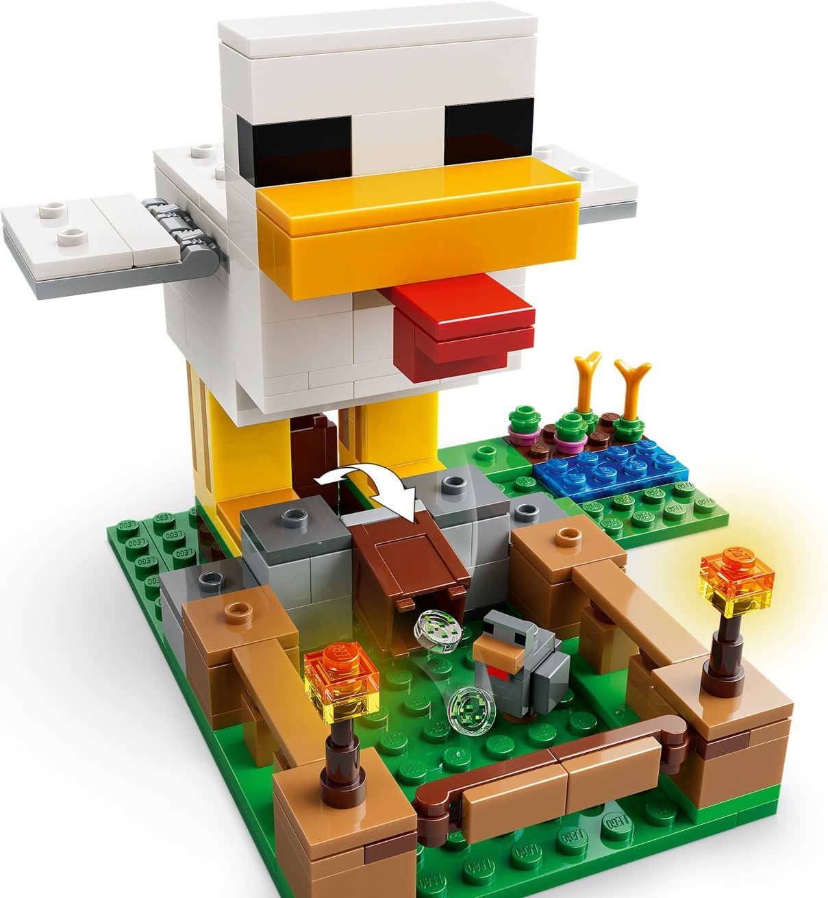 Chicken Farm 21585 | Minecraft | LEGO (image 11)