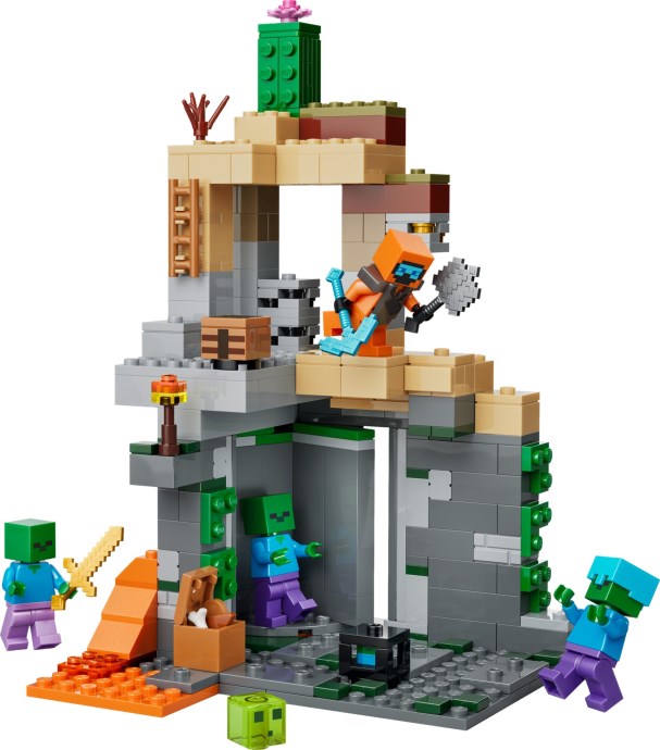 Zombie Dungeon 21587 | Minecraft | LEGO