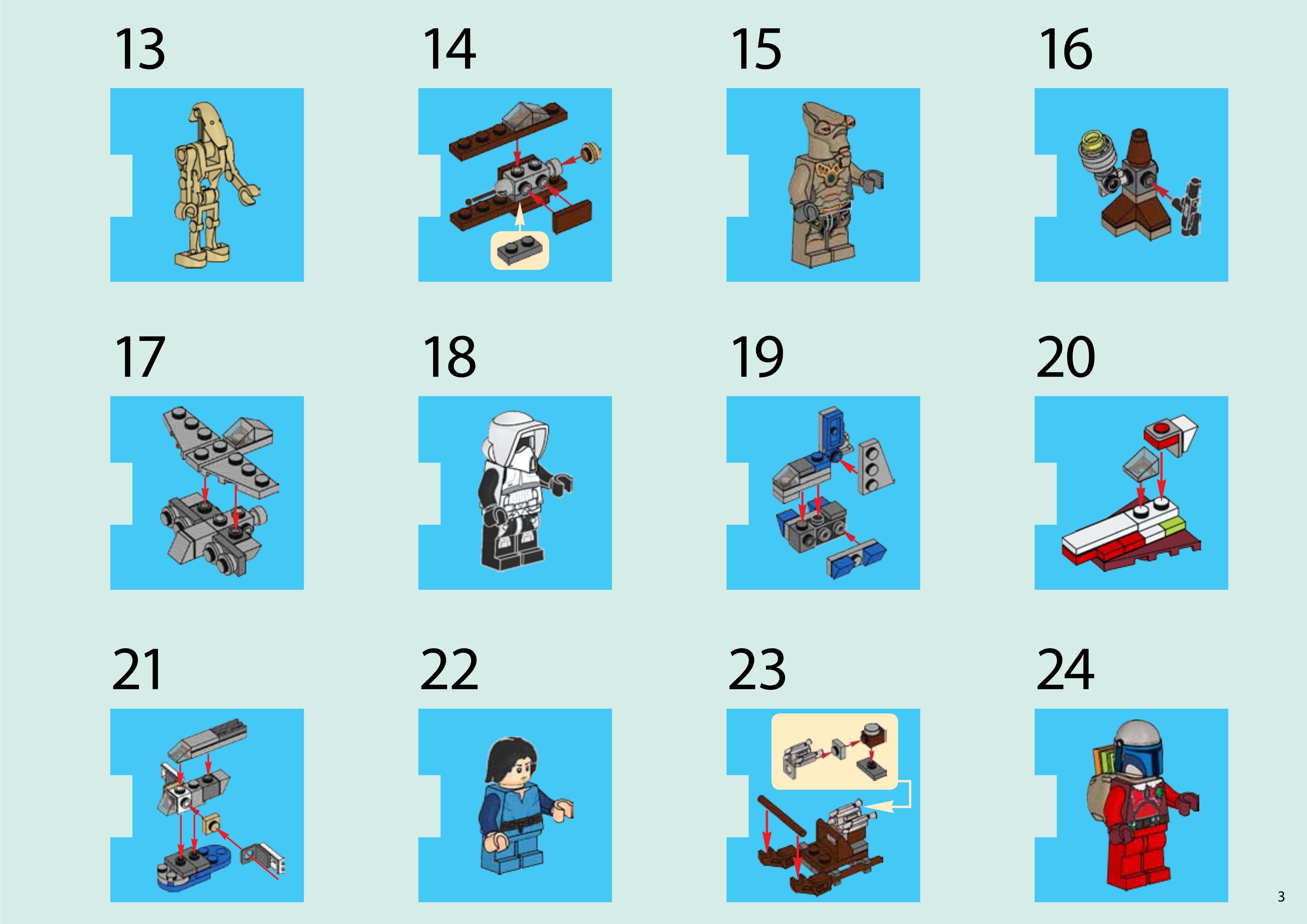 LEGO Star Wars Advent Calendar 75023 | Star Wars | LEGO – image 3