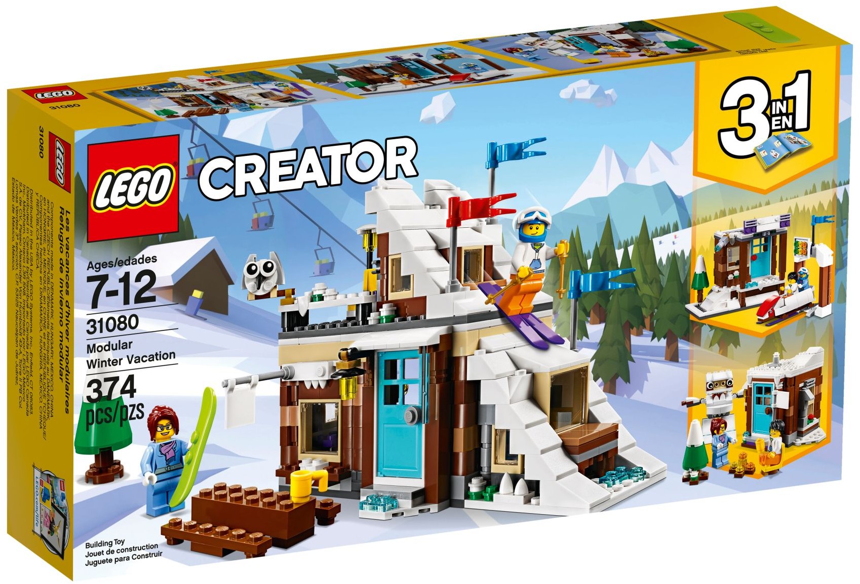 Modular Winter Vacation 31080 | Creator | LEGO (image 2)