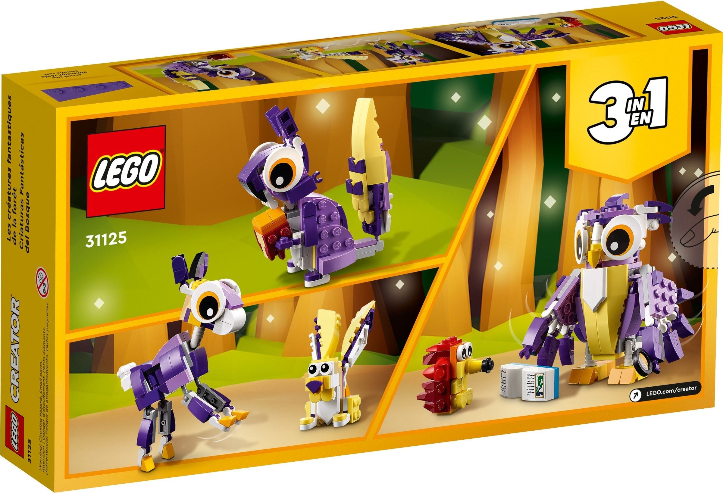 Fantasy Forest Creatures 31125 | Creator | LEGO – image 3