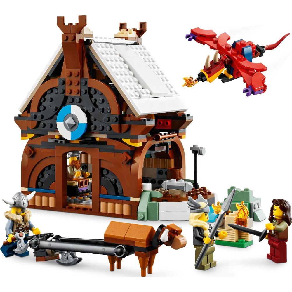 Viking Ship and the Midgard Serpent 31132 | Creator | LEGO
