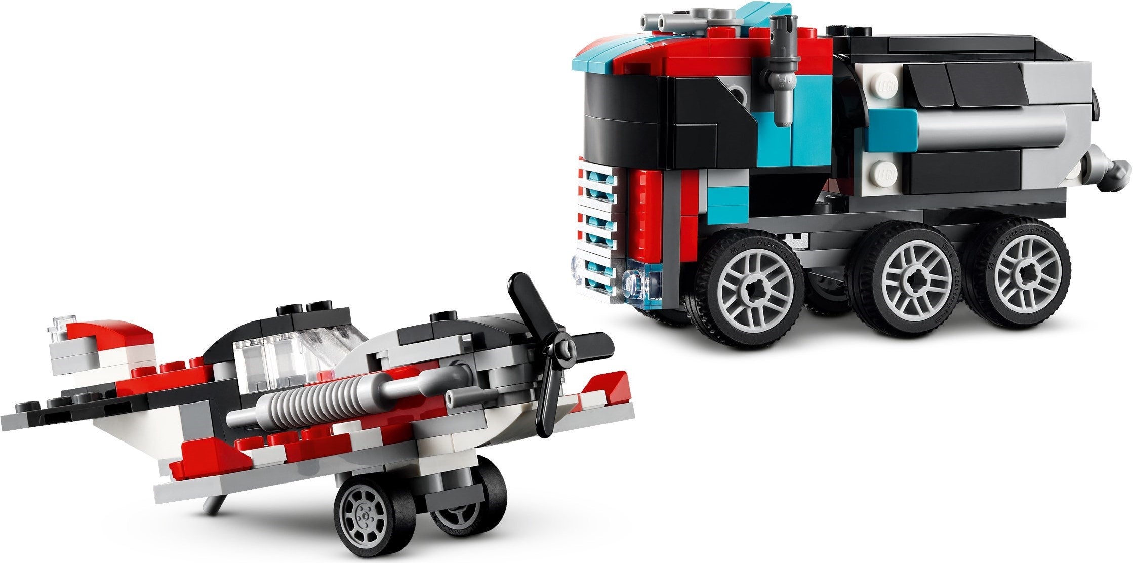 Flatbed Truck with Helicopter 31146 | Creator | LEGO (image 5)