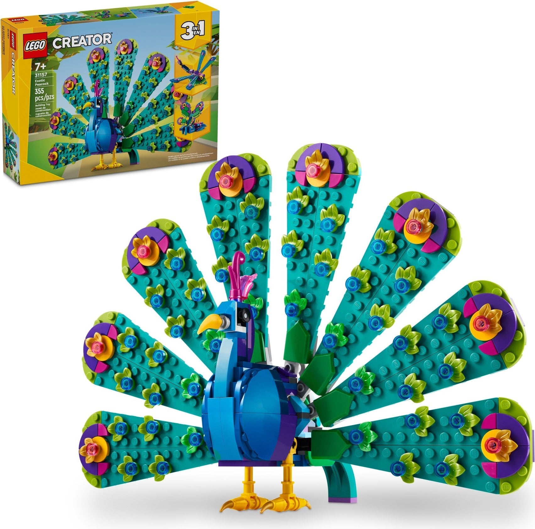 Exotic Peacock 31157 | Creator | LEGO (image 2)