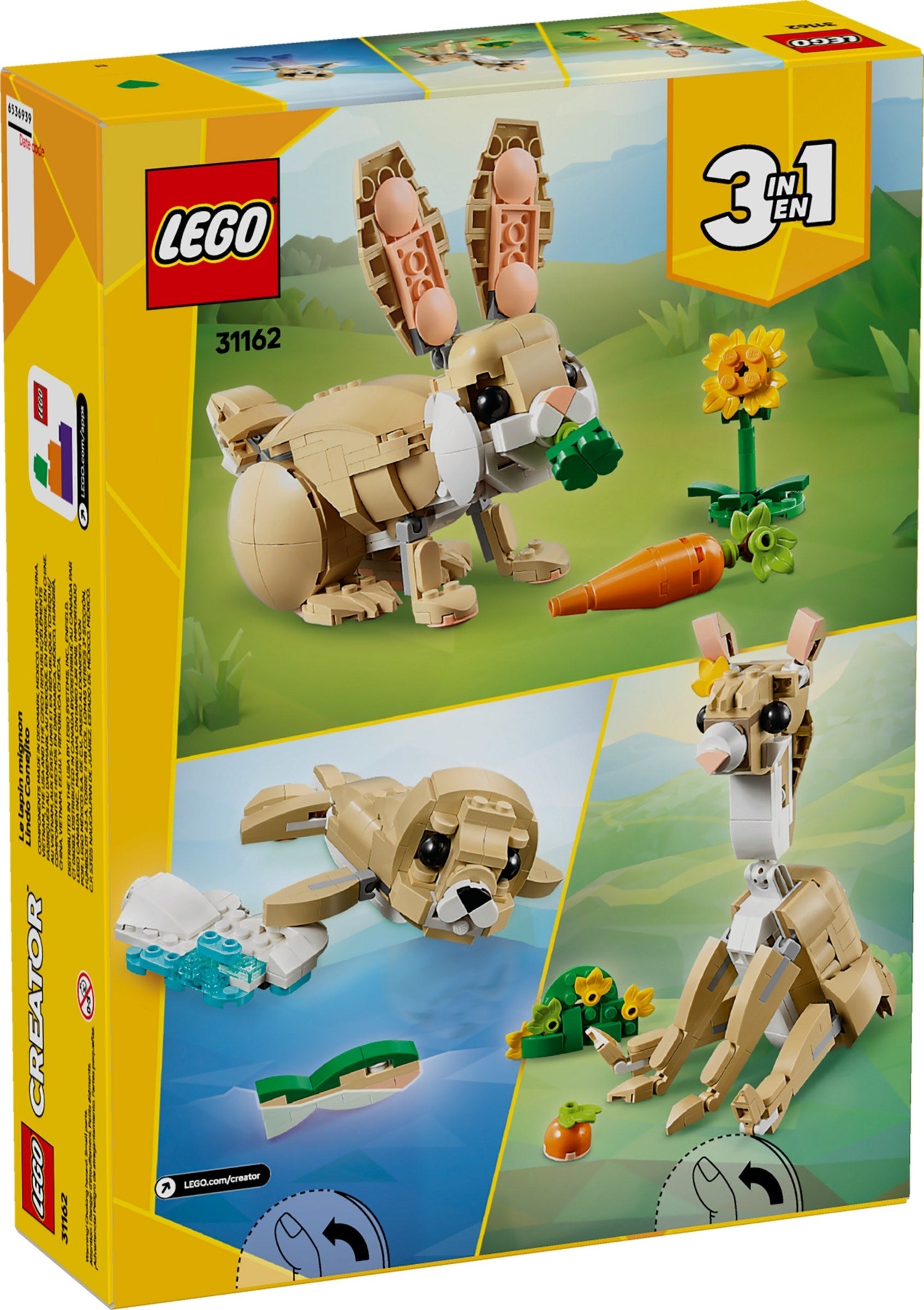 Cute Bunny 31162 | Creator | LEGO (image 2)