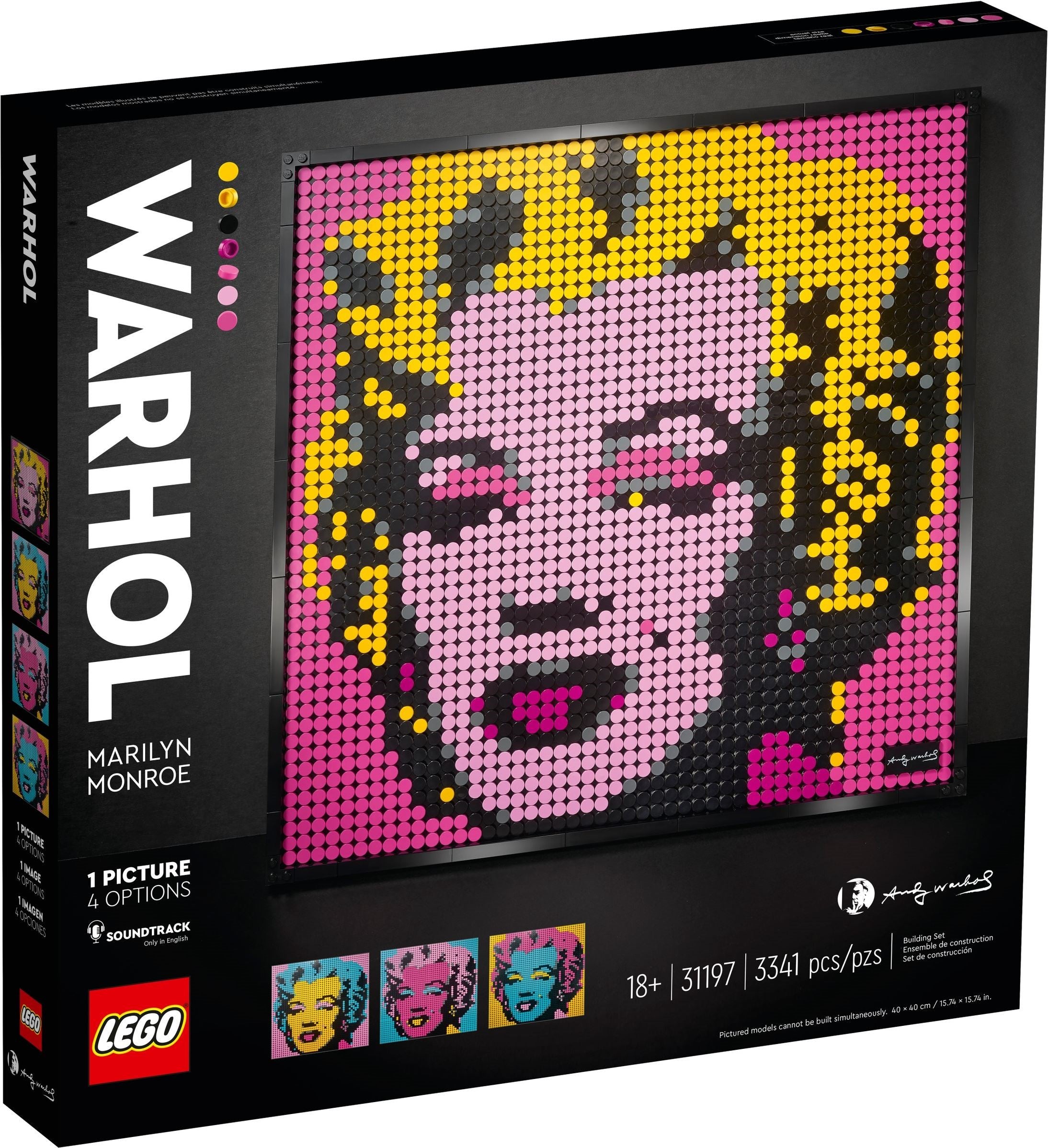 Andy Warhol's Marilyn Monroe 31197 | Art | LEGO – image 2
