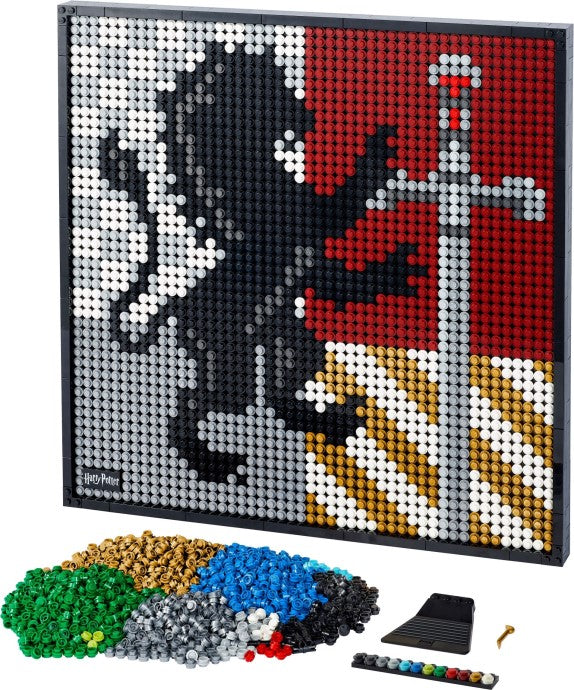 Harry Potter Hogwarts Crests 31201 | Art | LEGO