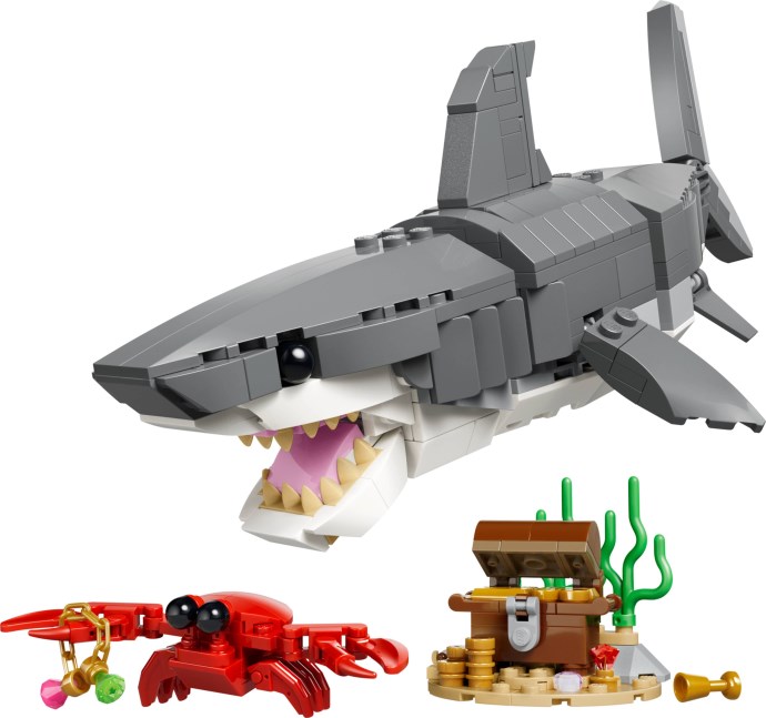 Fierce Shark with a Treasure Chest 31381 | Creator | LEGO
