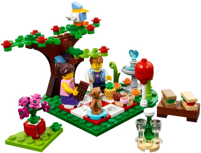 Romantic Valentine Picnic 40236 | Seasonal | LEGO