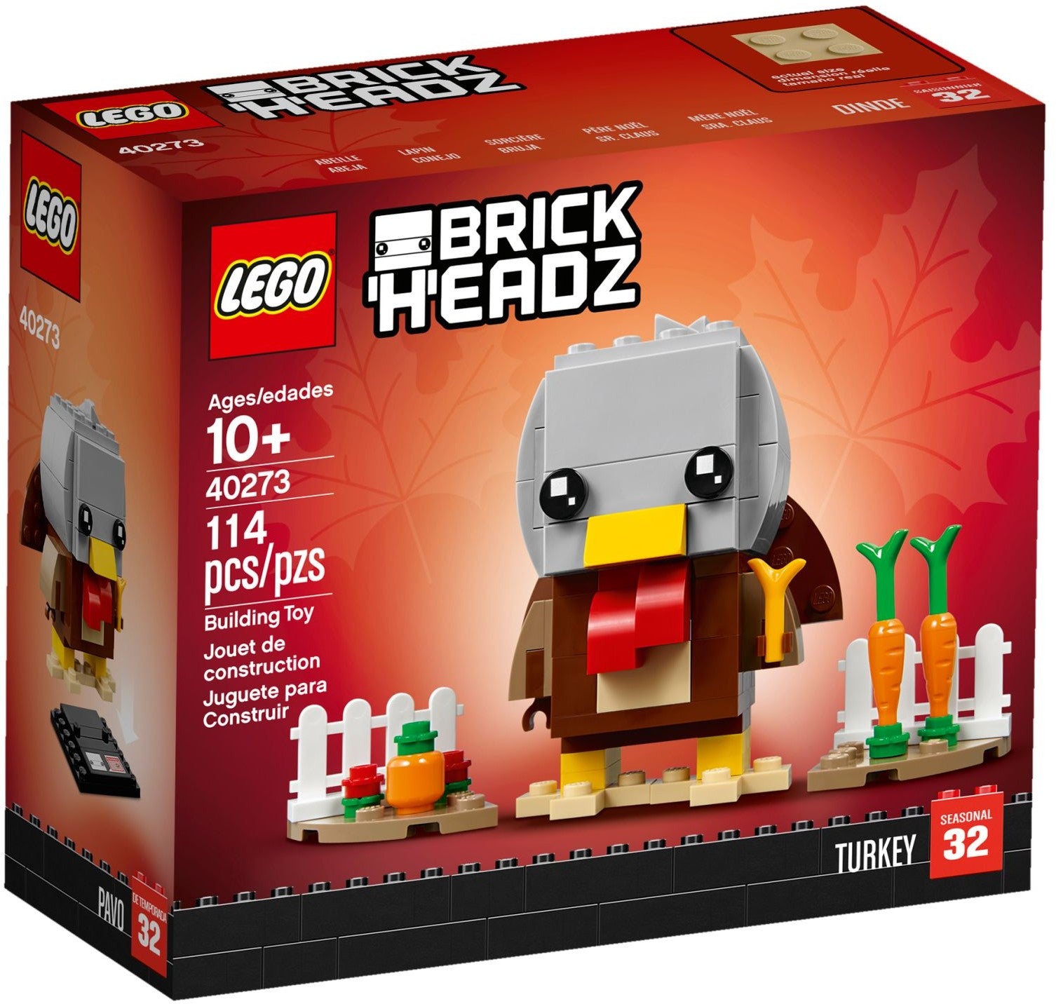 Thanksgiving Turkey 40273 | BrickHeadz | LEGO – image 2