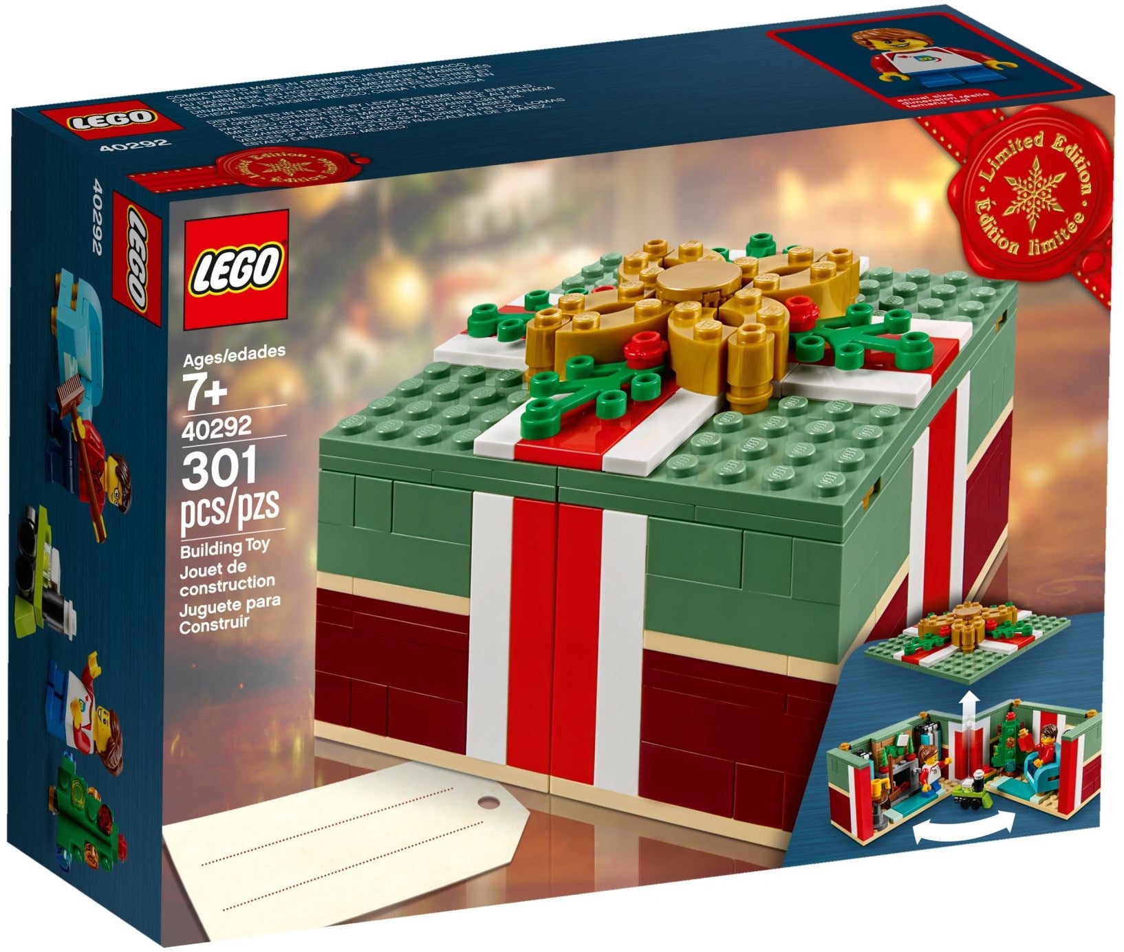 Christmas Gift Box 40292 | Seasonal | LEGO