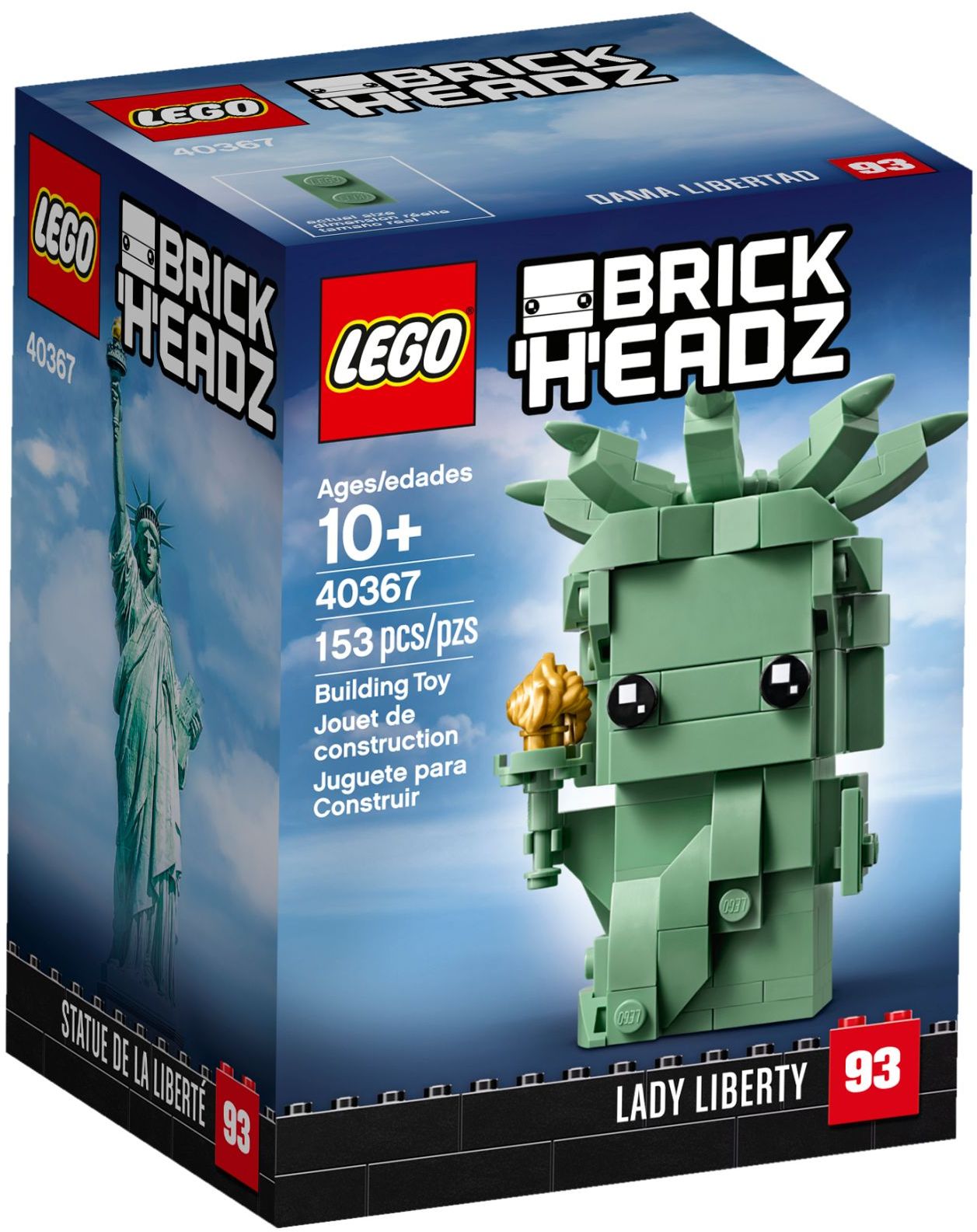 Lady Liberty 40367 | BrickHeadz | LEGO – image 2