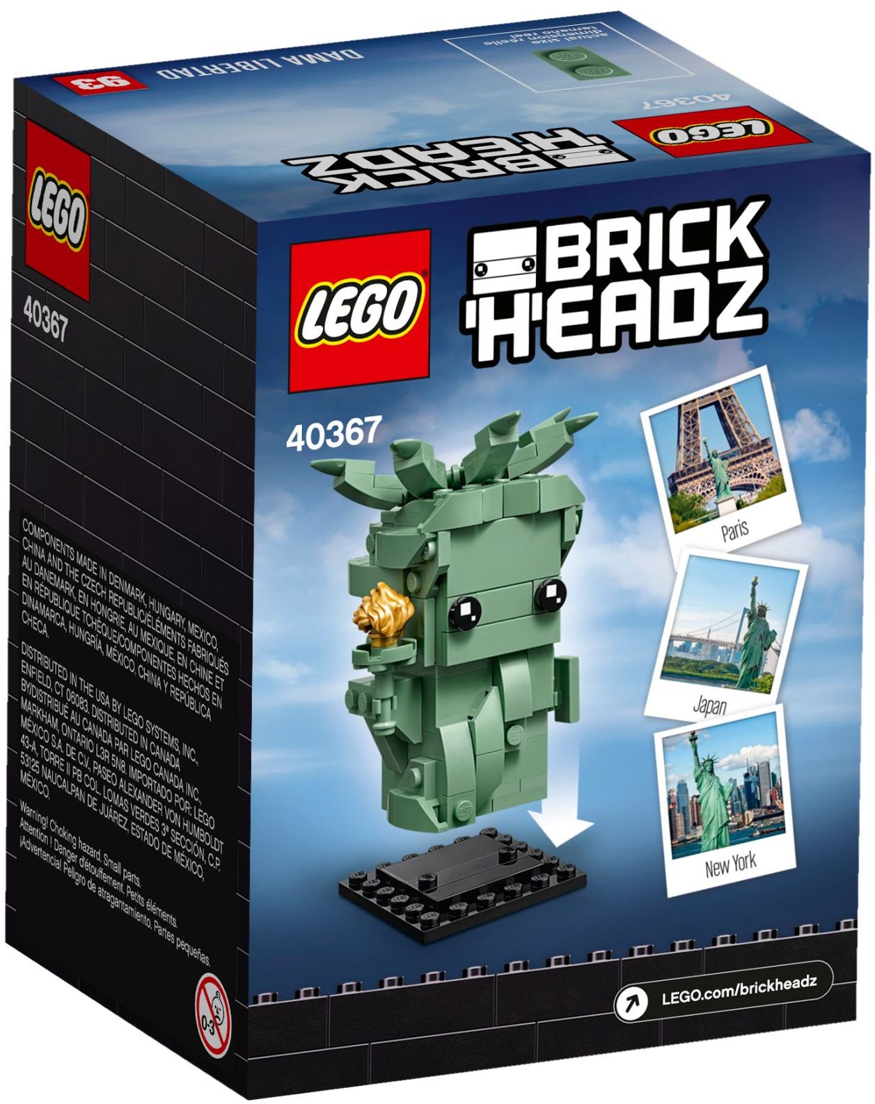 Lady Liberty 40367 | BrickHeadz | LEGO – image 3