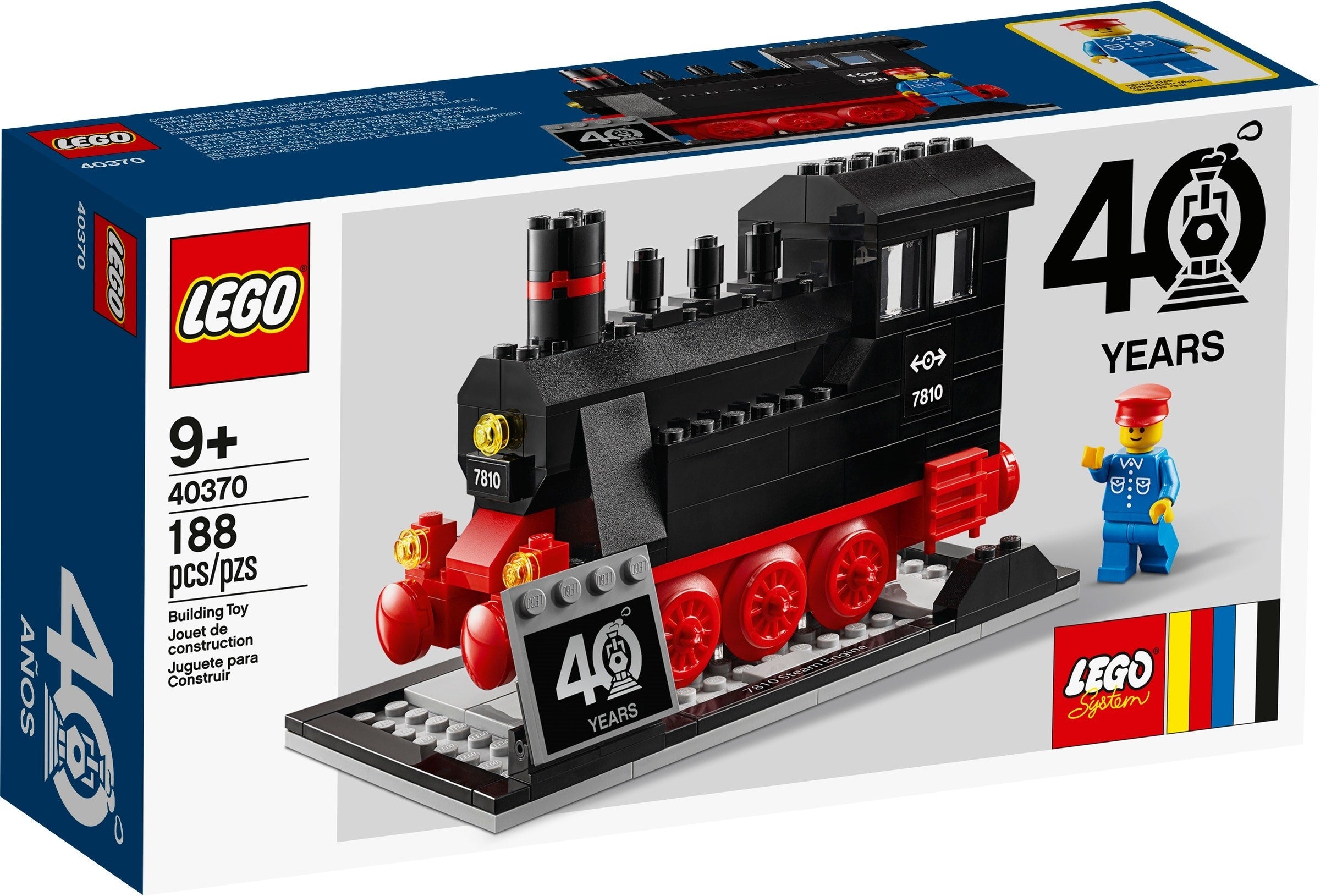 LEGO Trains 40th Anniversary Set 40370 | Promotional | LEGO – image 2