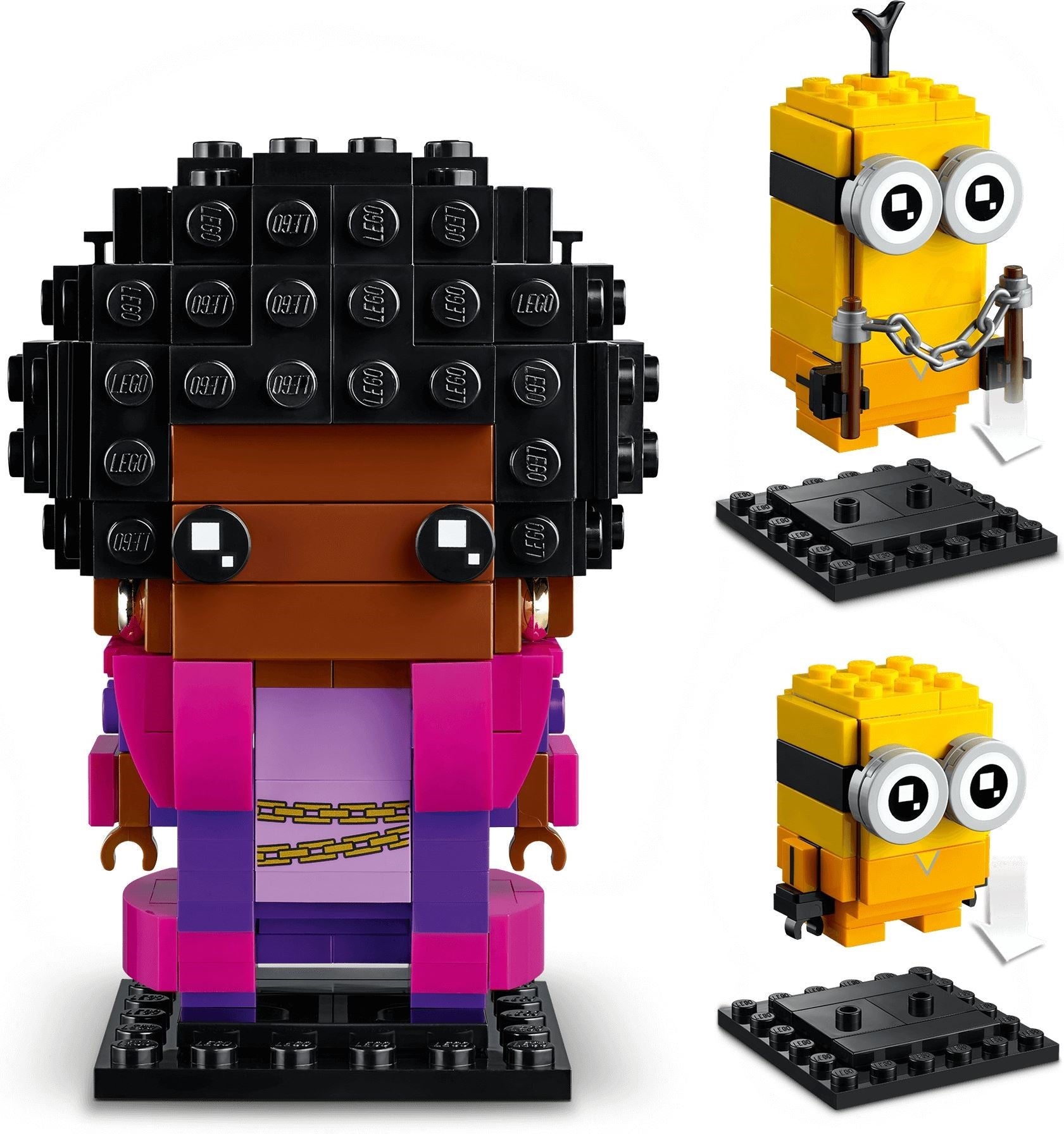 Belle Bottom, Kevin and Bob 40421 | BrickHeadz | LEGO (image 4)