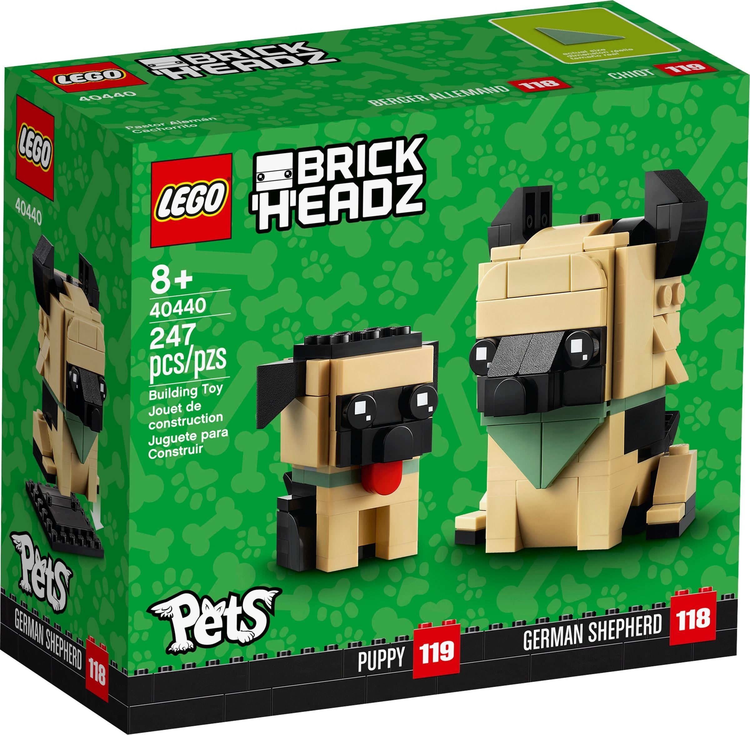 German Shepherds 40440 | BrickHeadz | LEGO (image 2)
