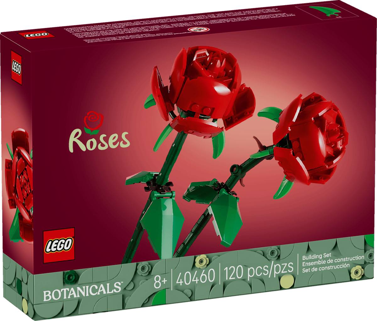 Roses 40460 | Creator-Botanical New Release | LEGO - My Store