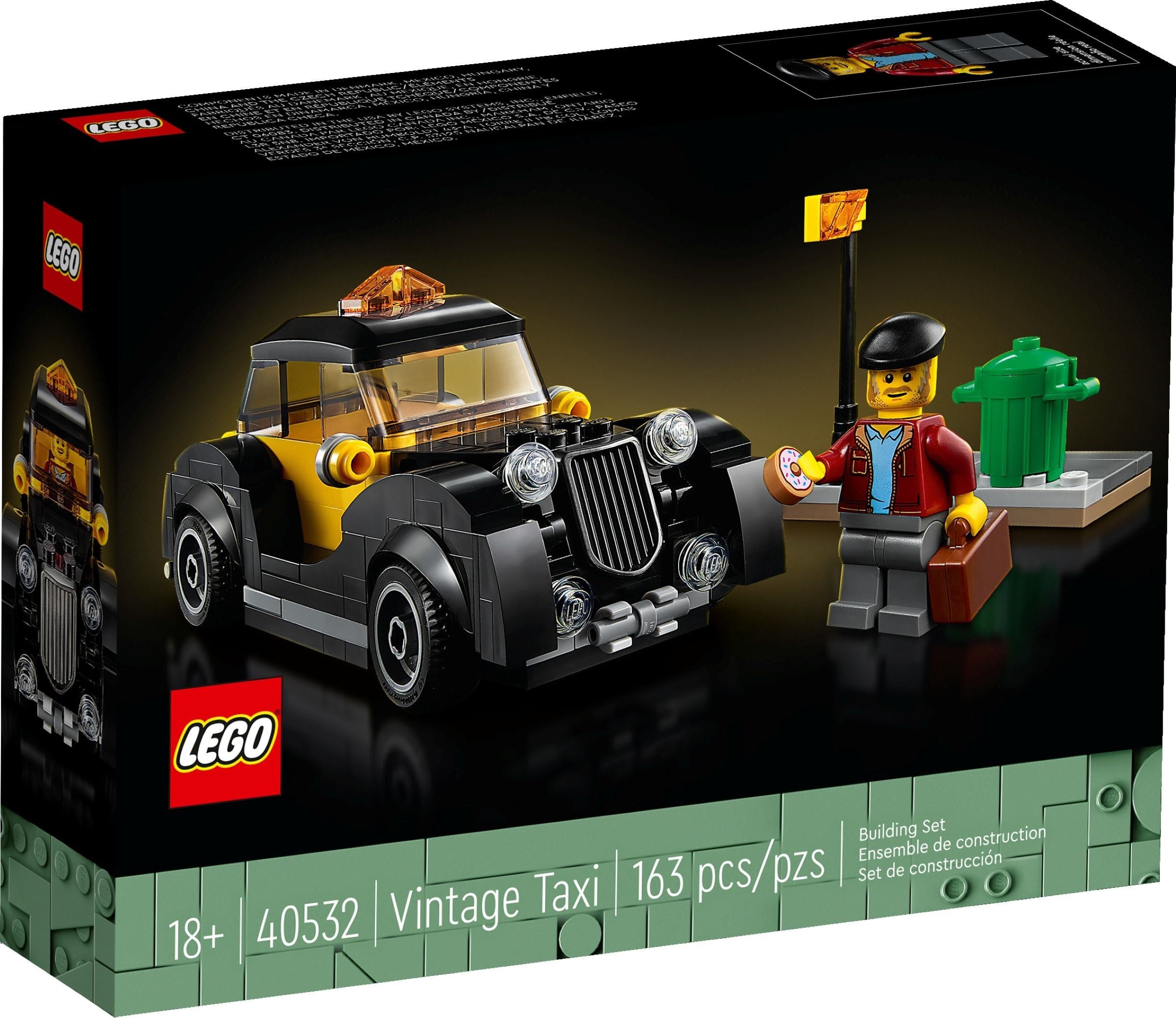 Vintage Taxi 40532 | Icons | LEGO – image 2