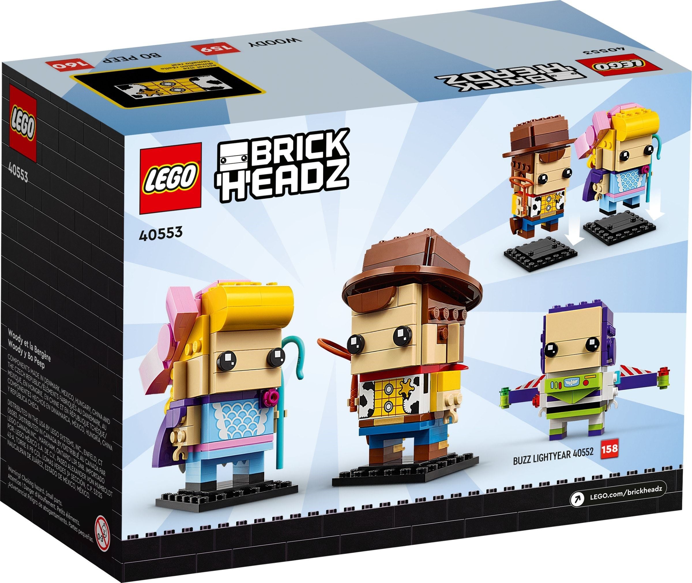 Woody and Bo Peep 40553 | BrickHeadz | LEGO – image 6
