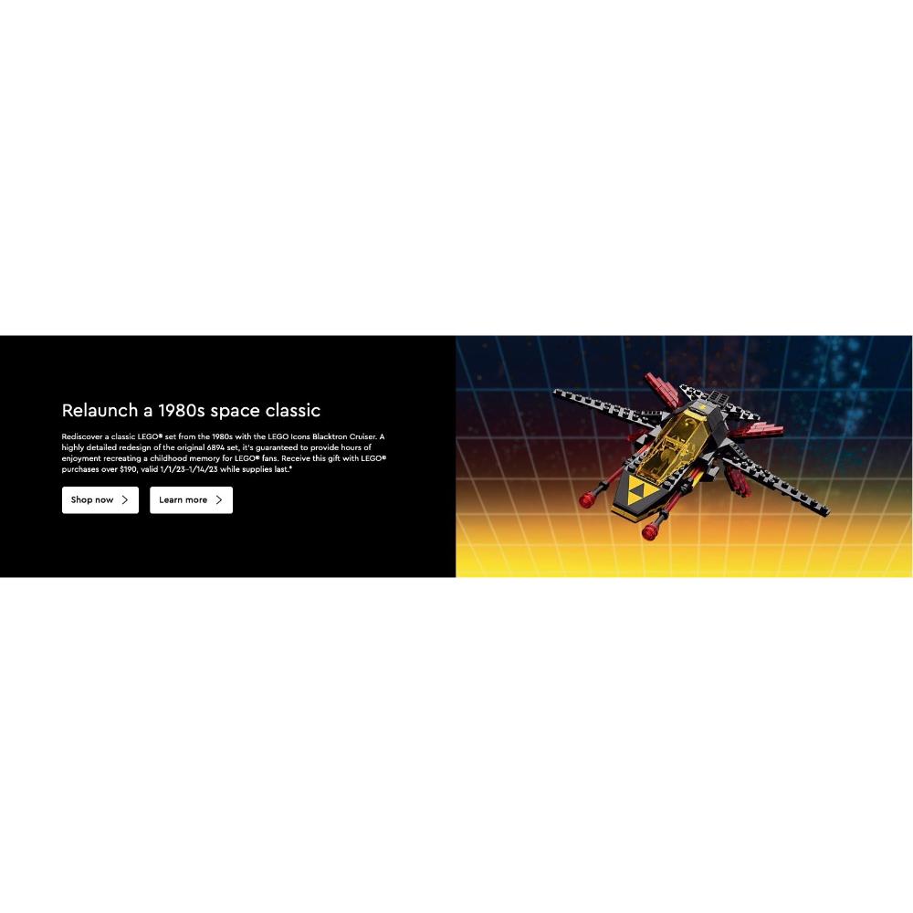 Blacktron Cruiser 40580 | Licenced | LEGO