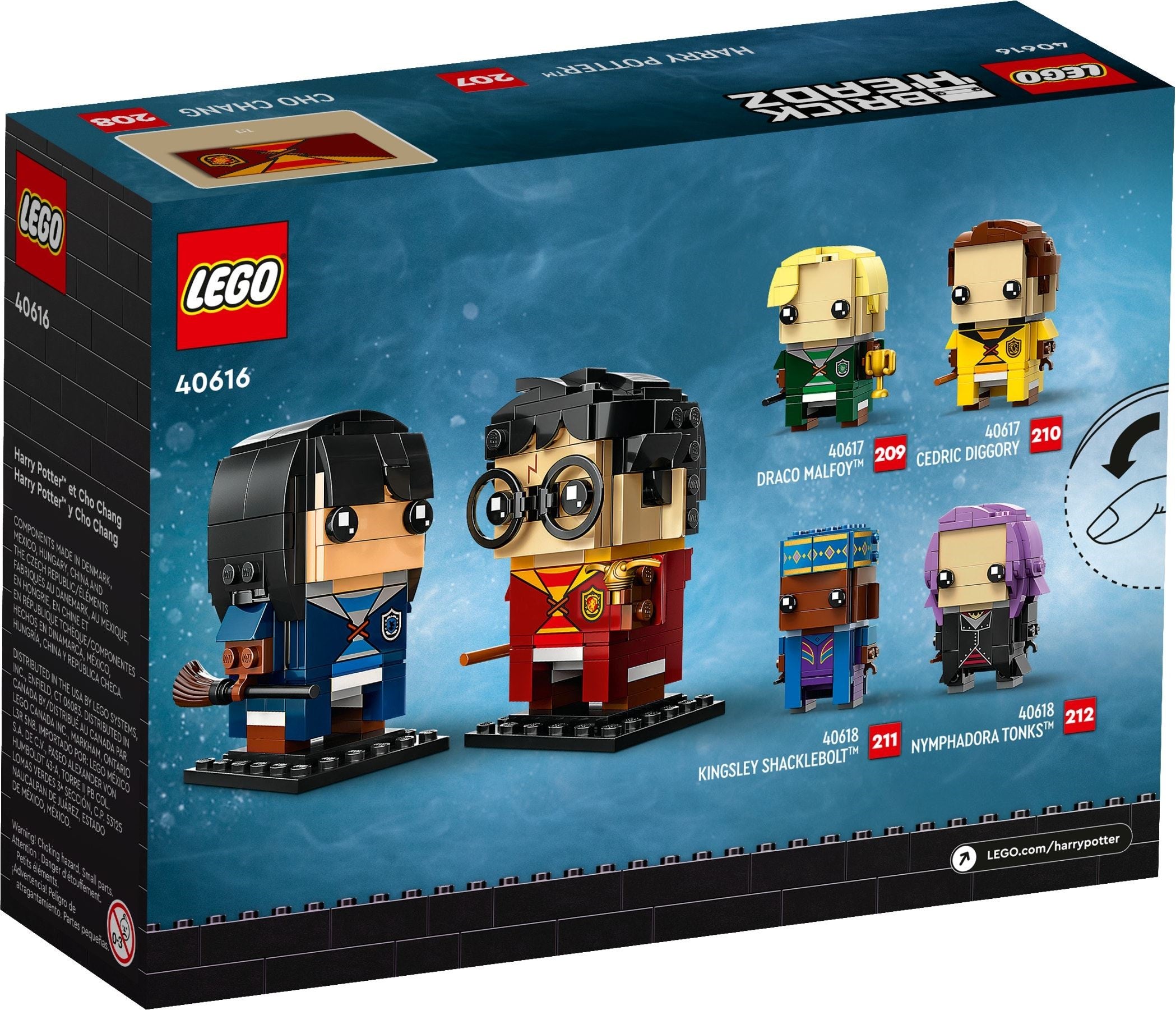 Harry Potter & Cho Chang 40616 | BrickHeadz | LEGO – image 4