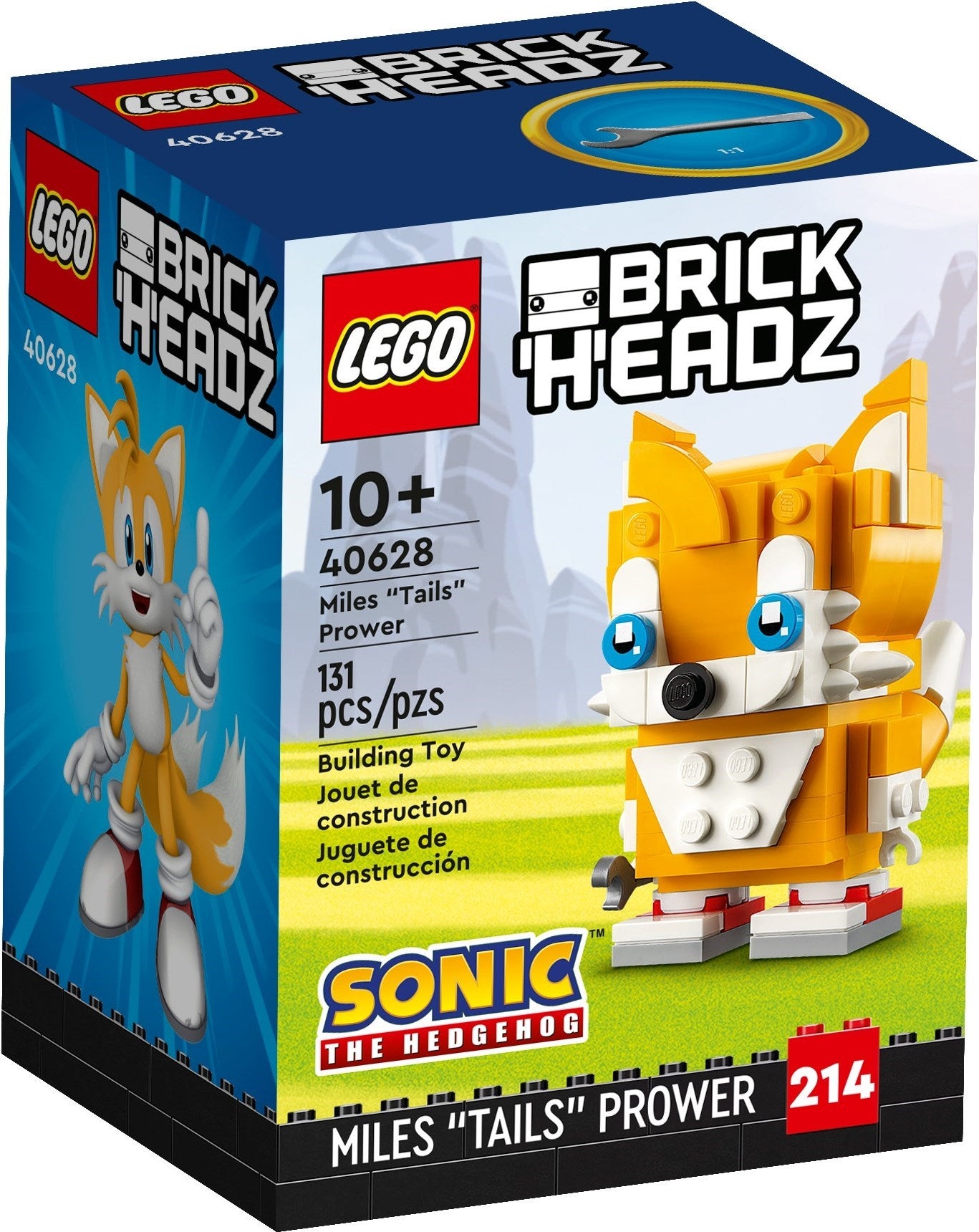 Miles 'Tails' Prower 40628 | BrickHeadz | LEGO – image 2