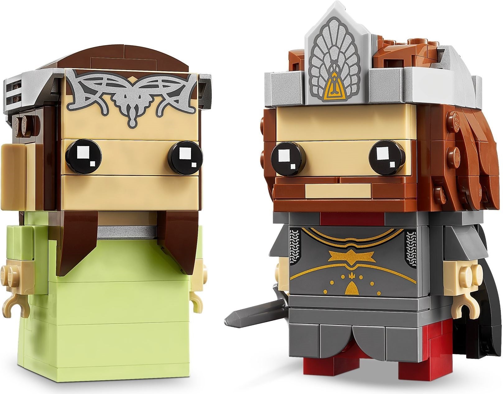 Aragorn & Arwen 40632 | BrickHeadz | LEGO – image 3