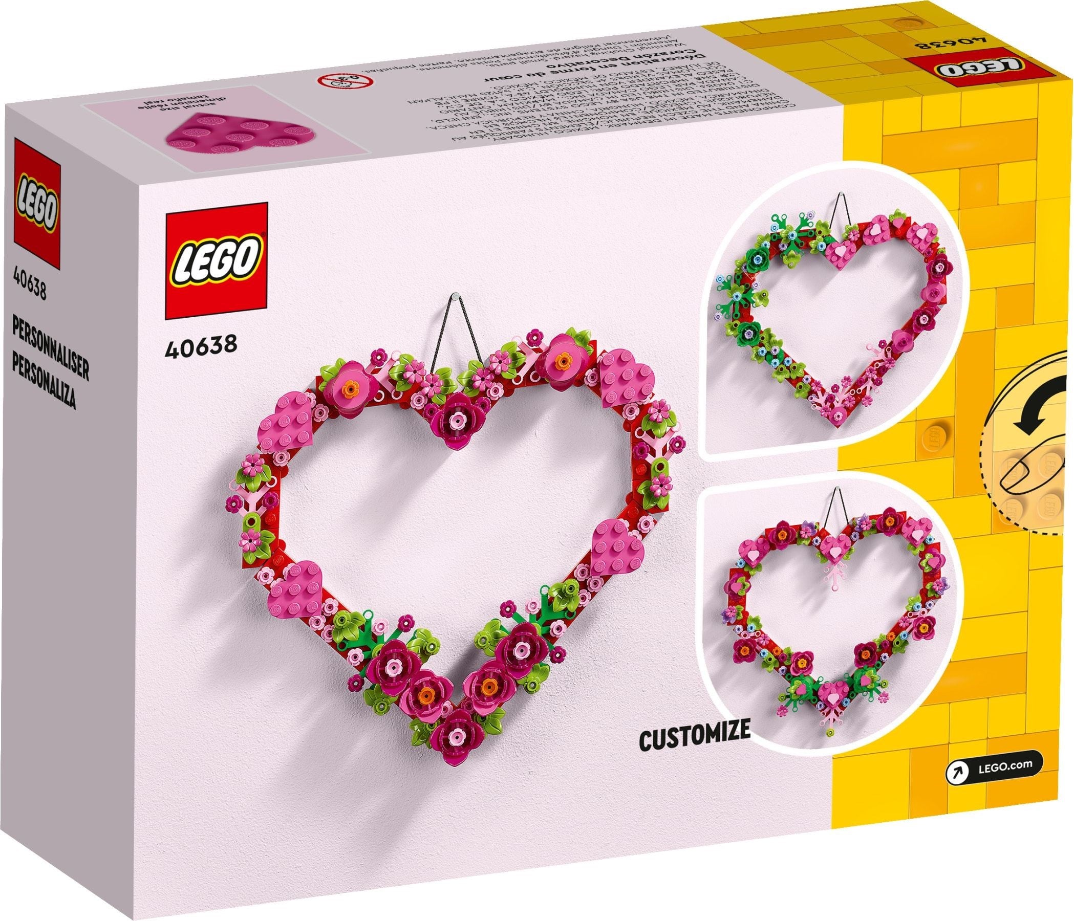Heart Ornament 40638 | Seasonal New Release | LEGO