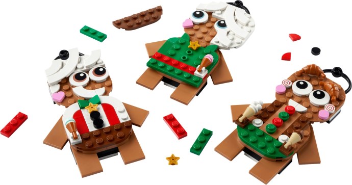 Gingerbread Ornaments 40642 | Seasonal | LEGO