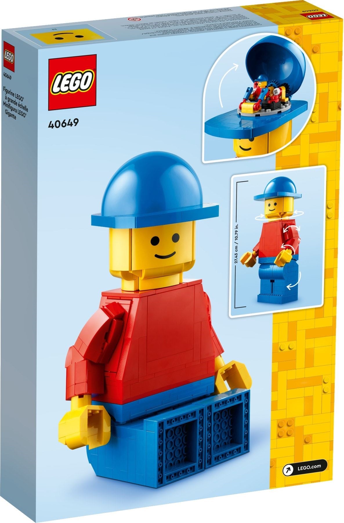 Up-Scaled LEGO Minifigure 40649 | Miscellaneous | LEGO – image 3