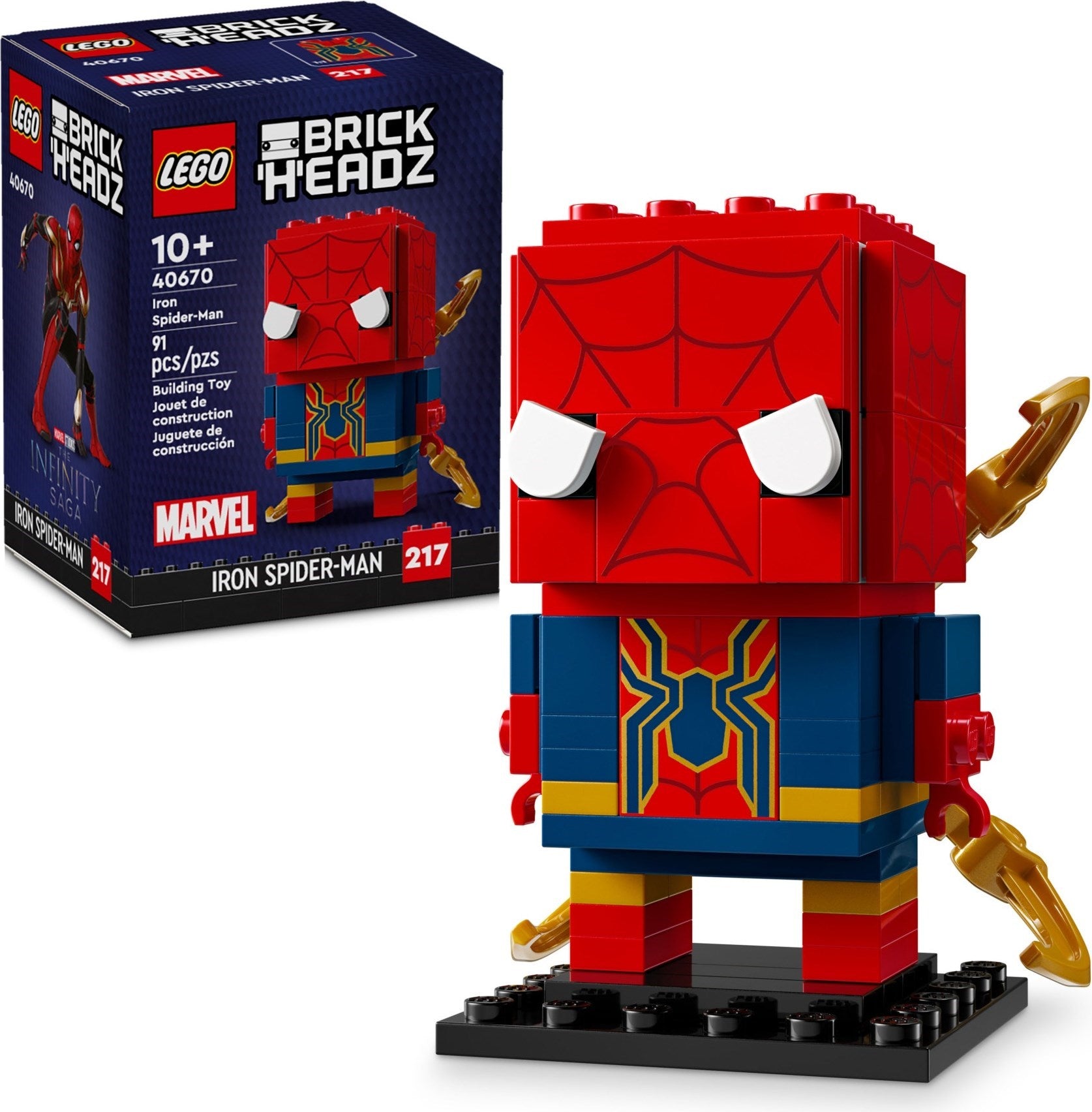 Iron Spider-Man 40670 | BrickHeadz | LEGO – image 2