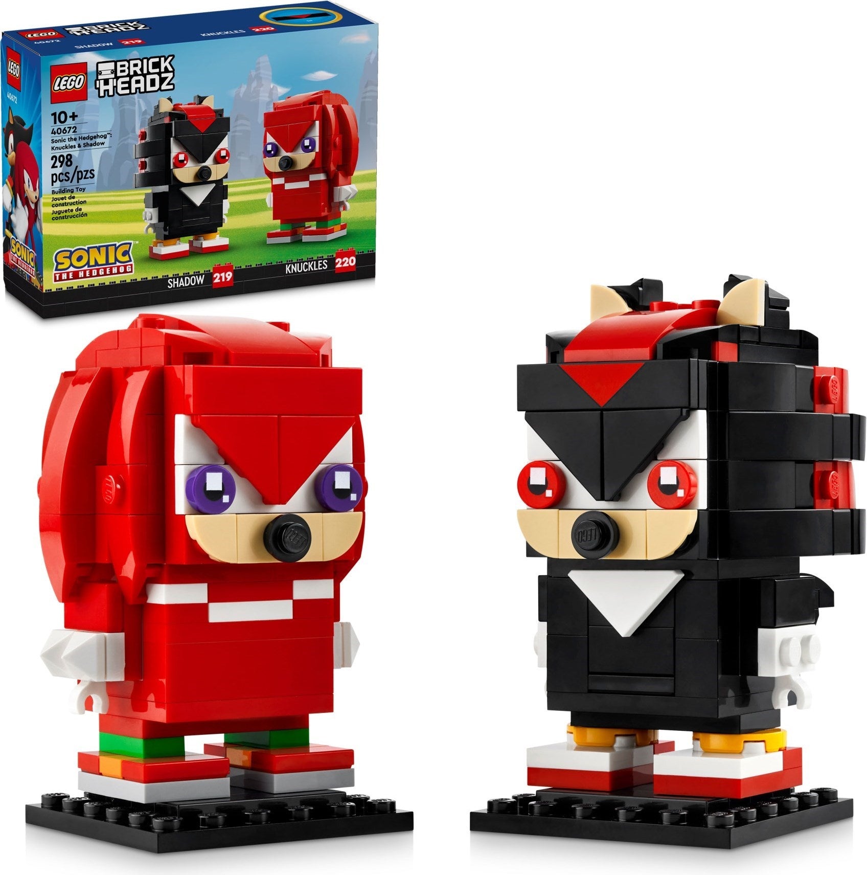 Sonic the Hedgehog: Knuckles & Shadow 40672 | BrickHeadz | LEGO – image 2