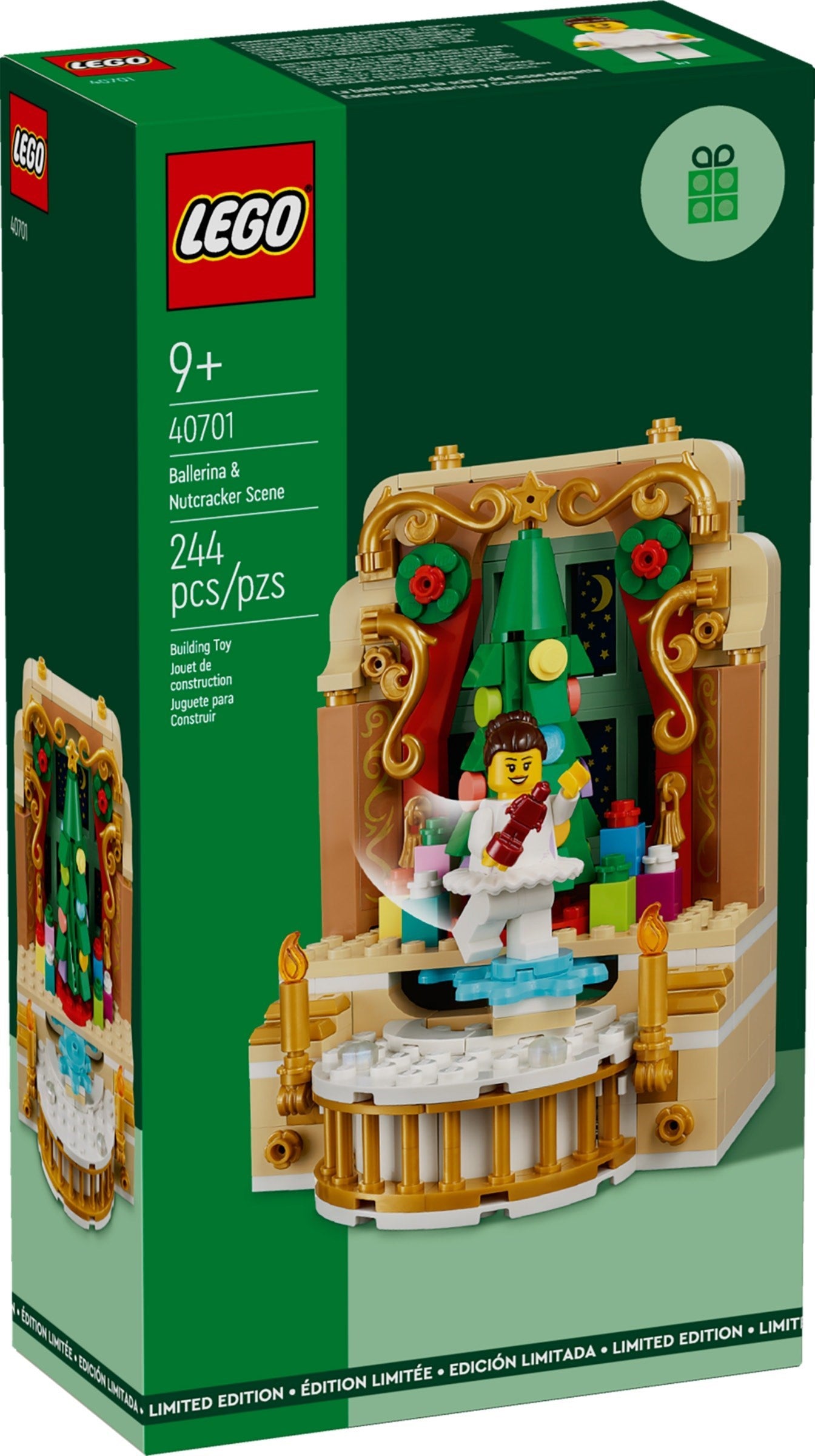 Ballerina & Nutcracker Scene 40701 | Seasonal | LEGO (image 2)