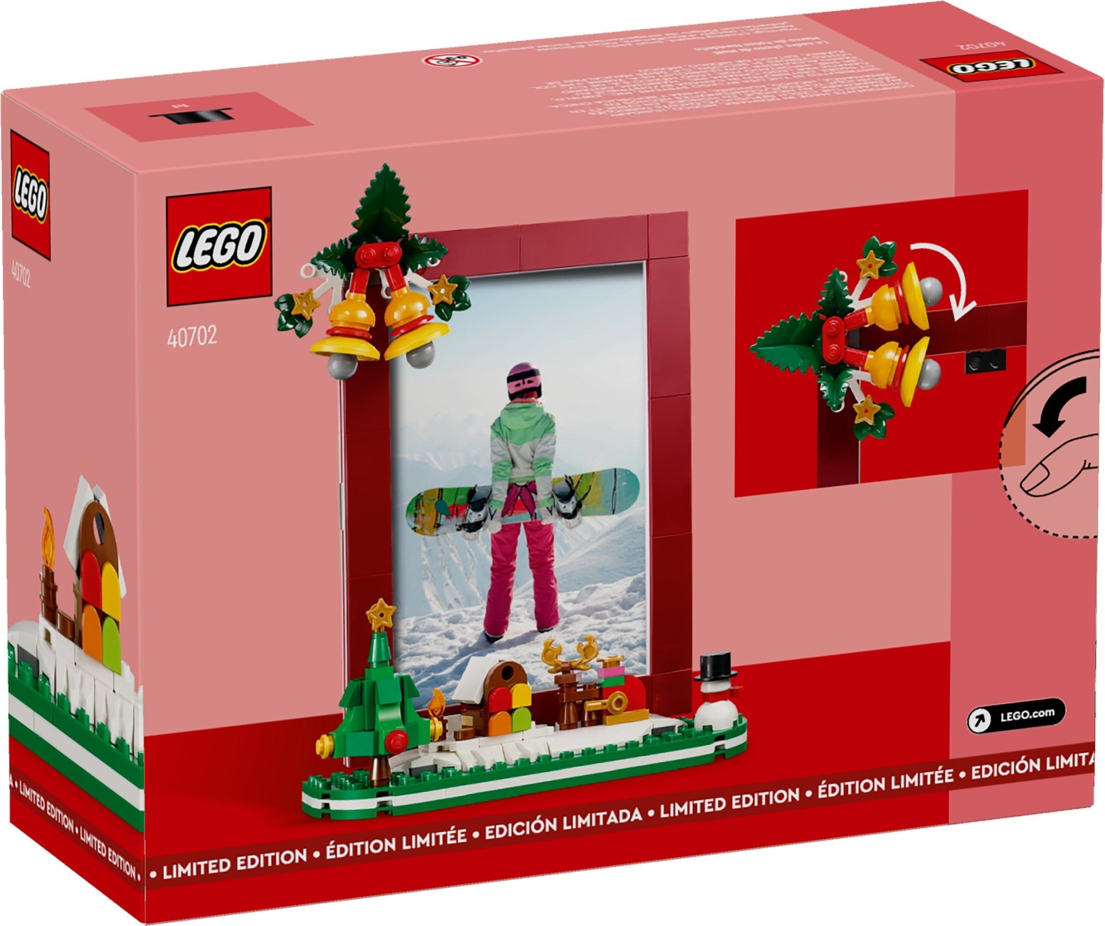 Christmas Picture Frame 40702 | Seasonal | LEGO (image 3)
