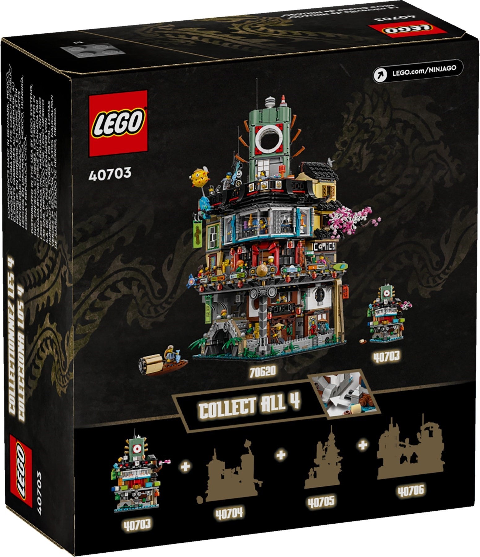 Micro NINJAGO City 40703 | Ninjago | LEGO – image 3