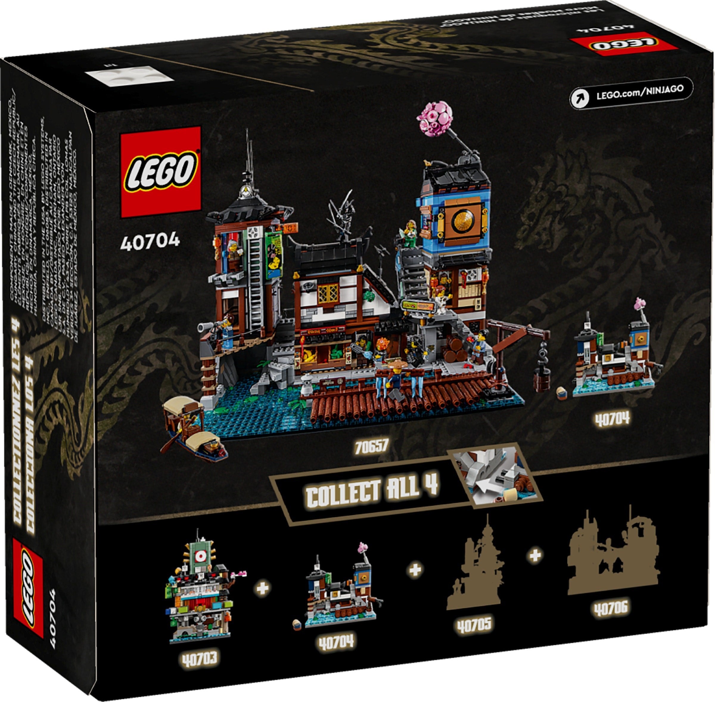 Micro NINJAGO Docks 40704 | Ninjago | LEGO – image 3