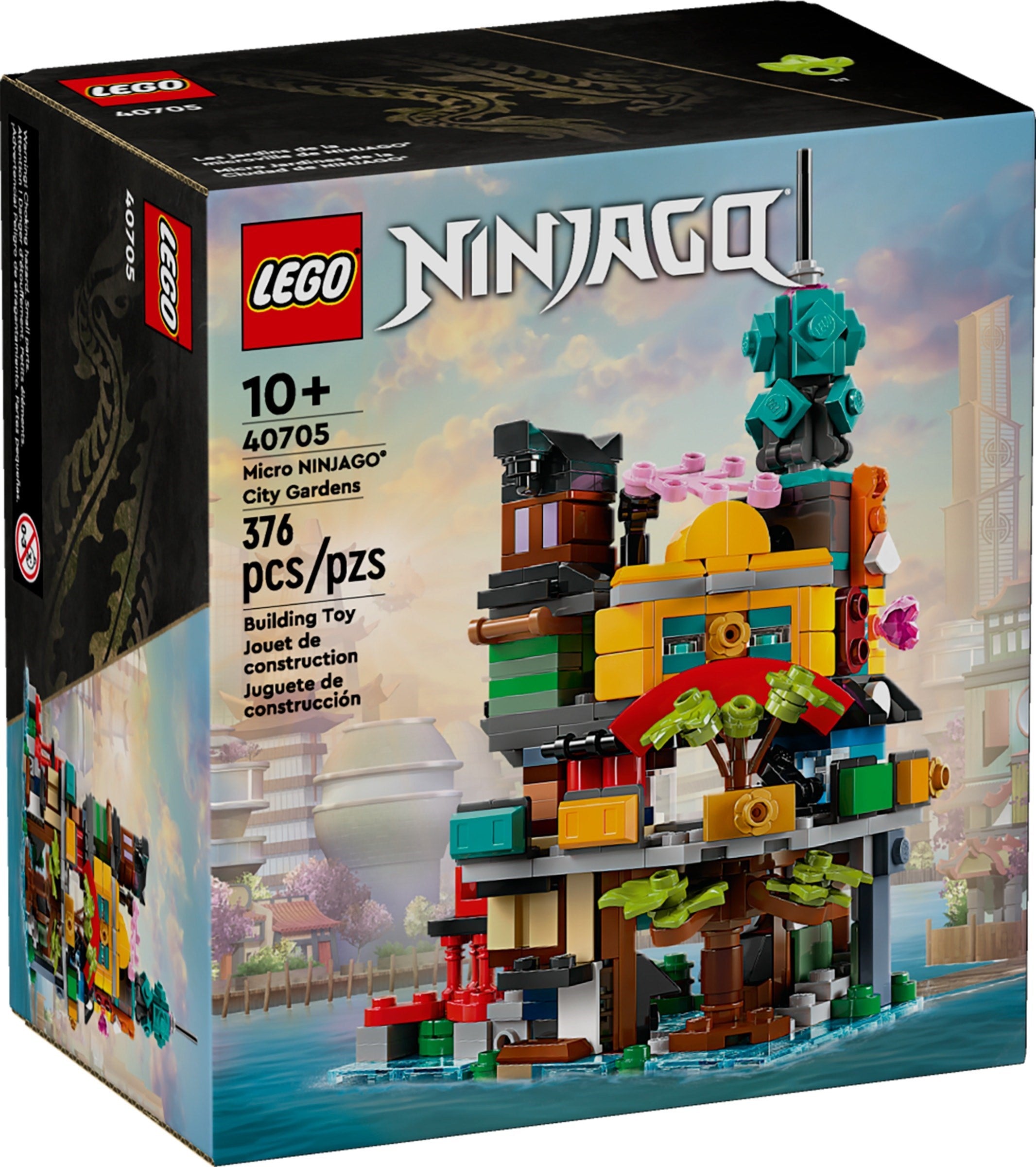 Micro NINJAGO City Gardens 40705 | Ninjago | LEGO – image 2