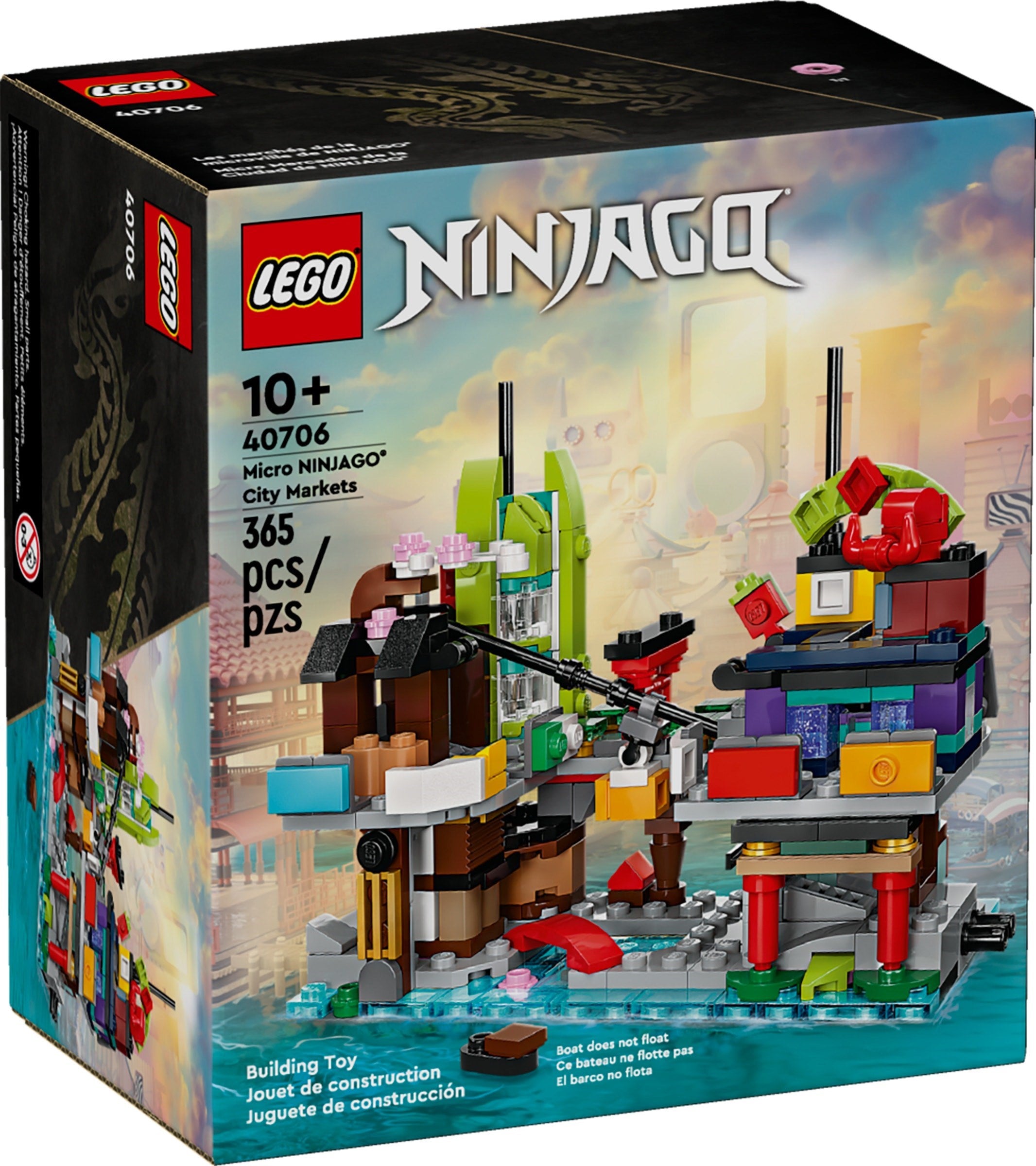 Micro NINJAGO City Markets 40706 | Ninjago | LEGO – image 2