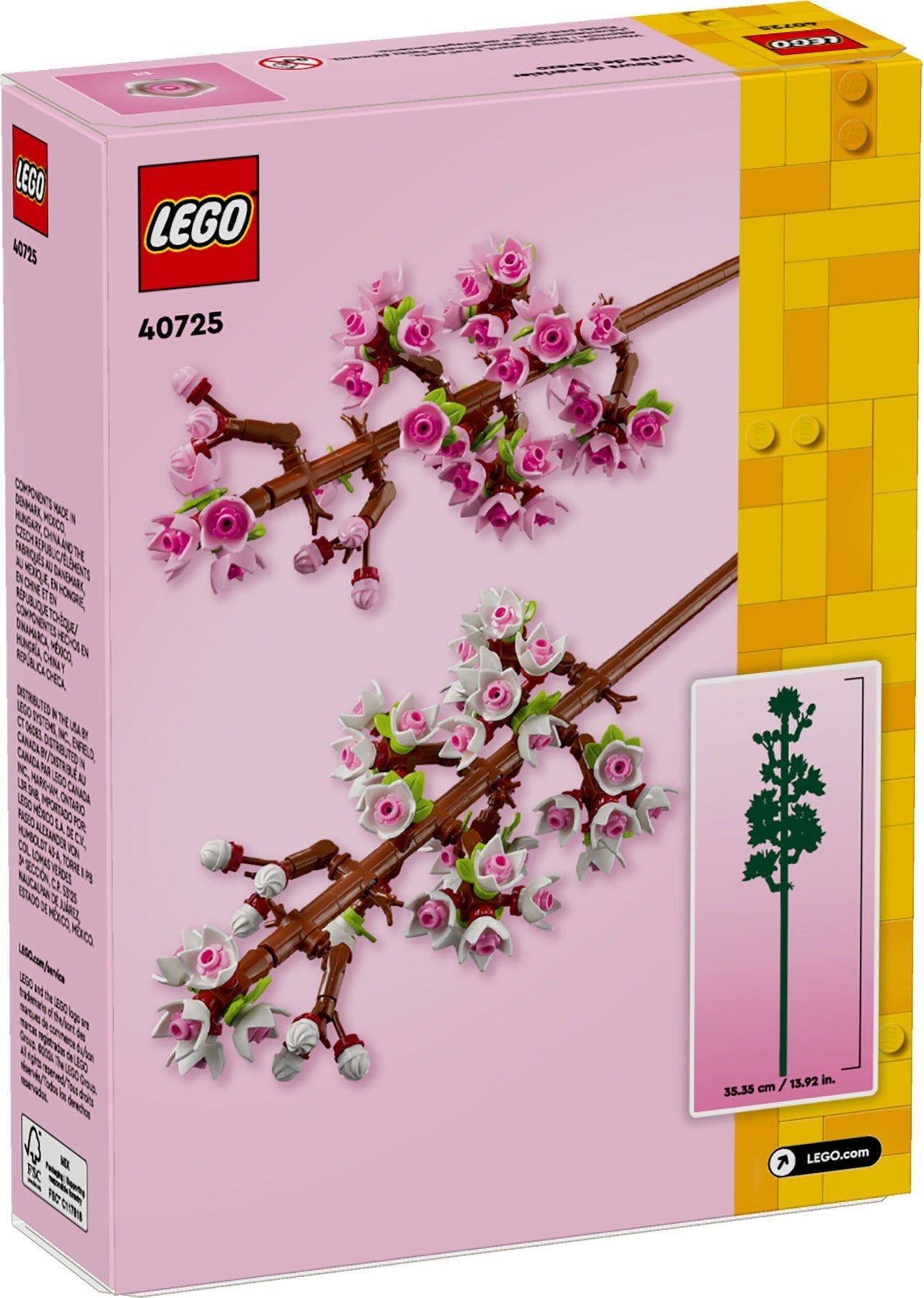 Cherry Blossoms 40725 | Botanicals | LEGO (image 4)
