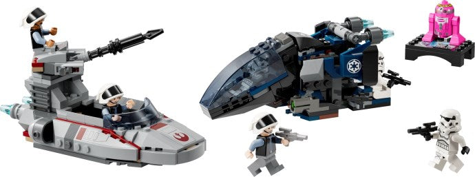 Imperial Dropship vs. Rebel Scout Speeder 40755 | Star Wars | LEGO
