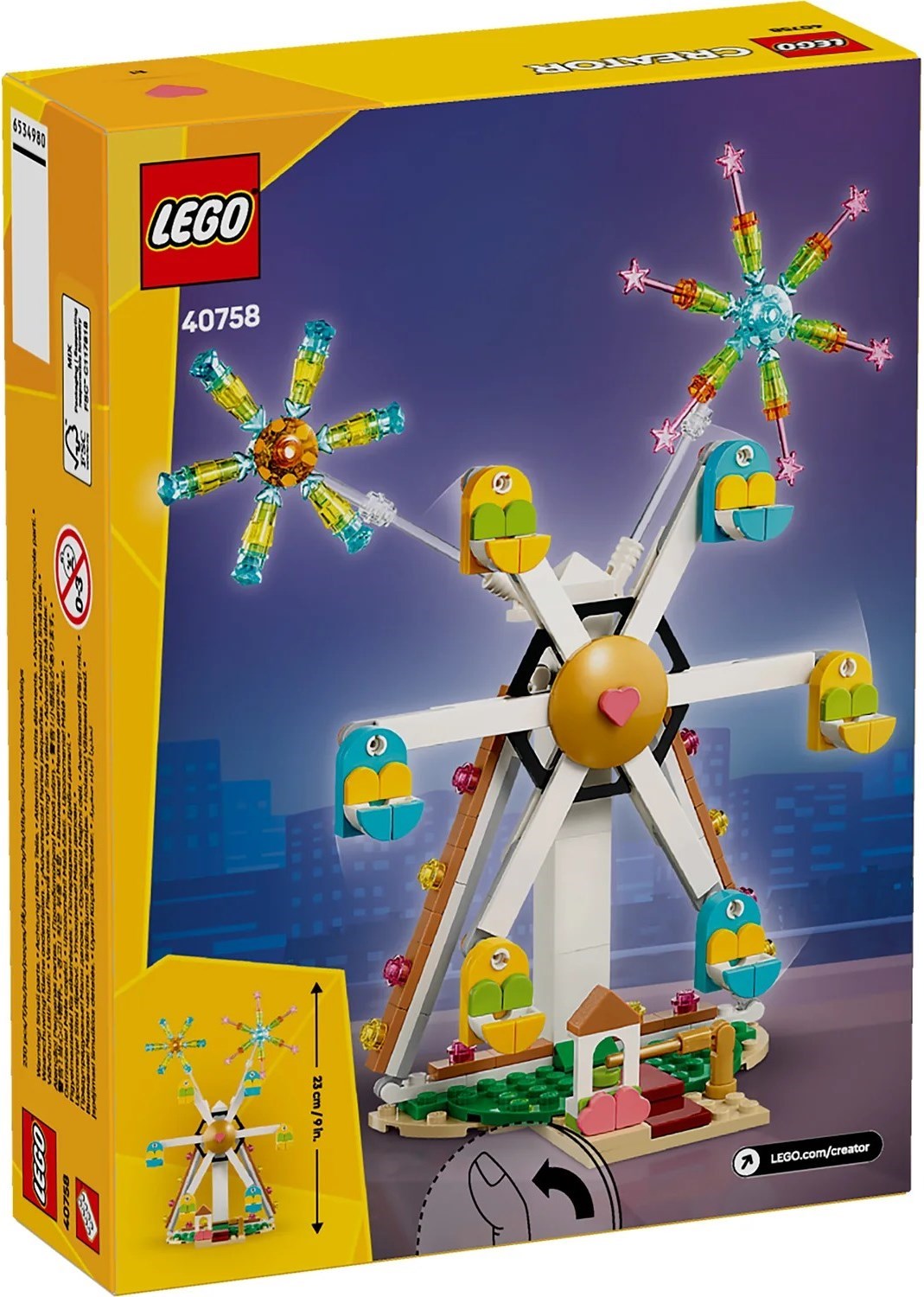 Celebration Series: Ferris Wheel with Fireworks 40758 | Creator | LEGO – image 2