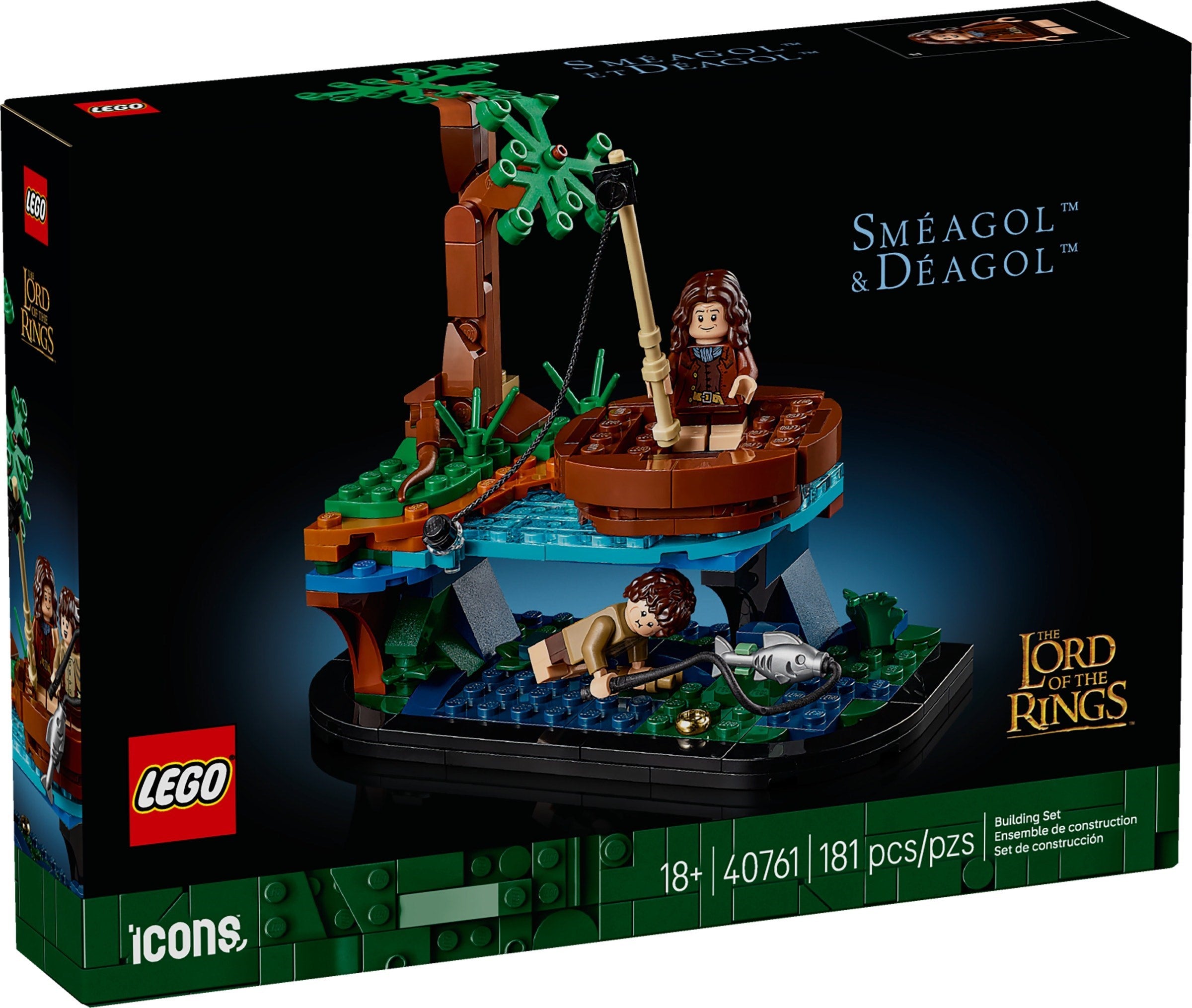 The Lord of the Rings: Sméagol & Déagol 40761 | Icons | LEGO – image 2