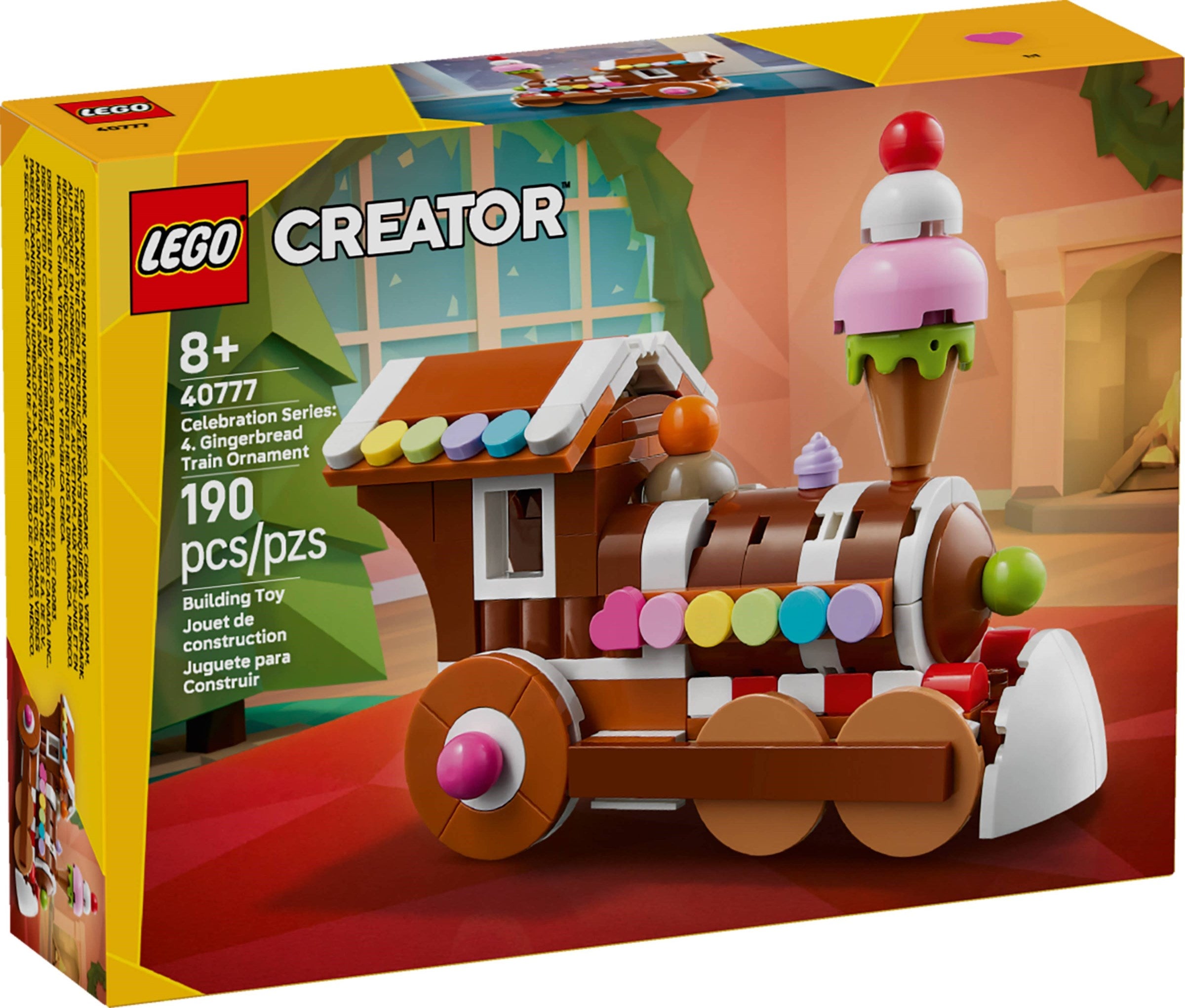 Celebration Series: Gingerbread Train Ornament 40777 | Creator | LEGO – image 2