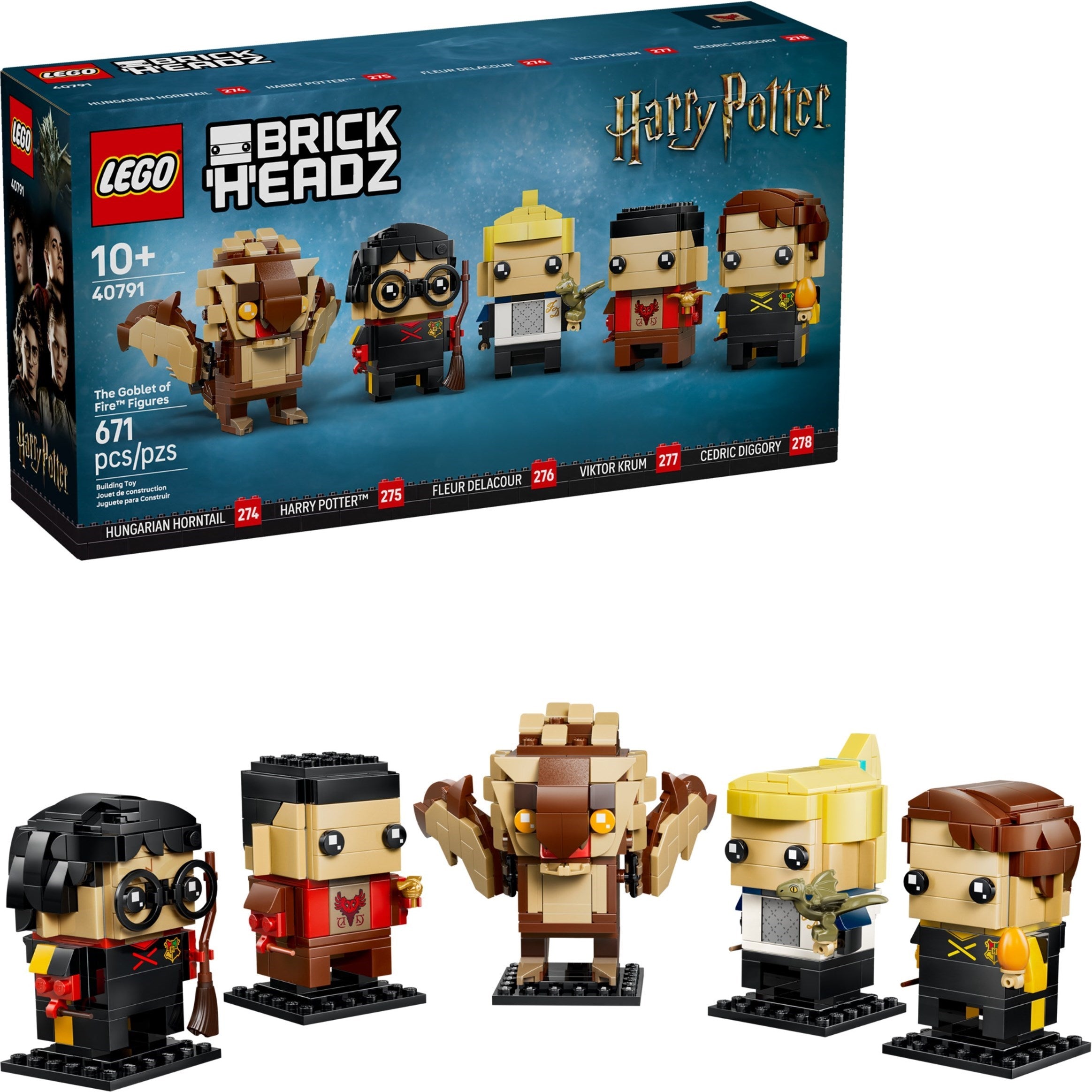 The Goblet of Fire Figures 40791 | Brickheadz Harry Potter | LEGO