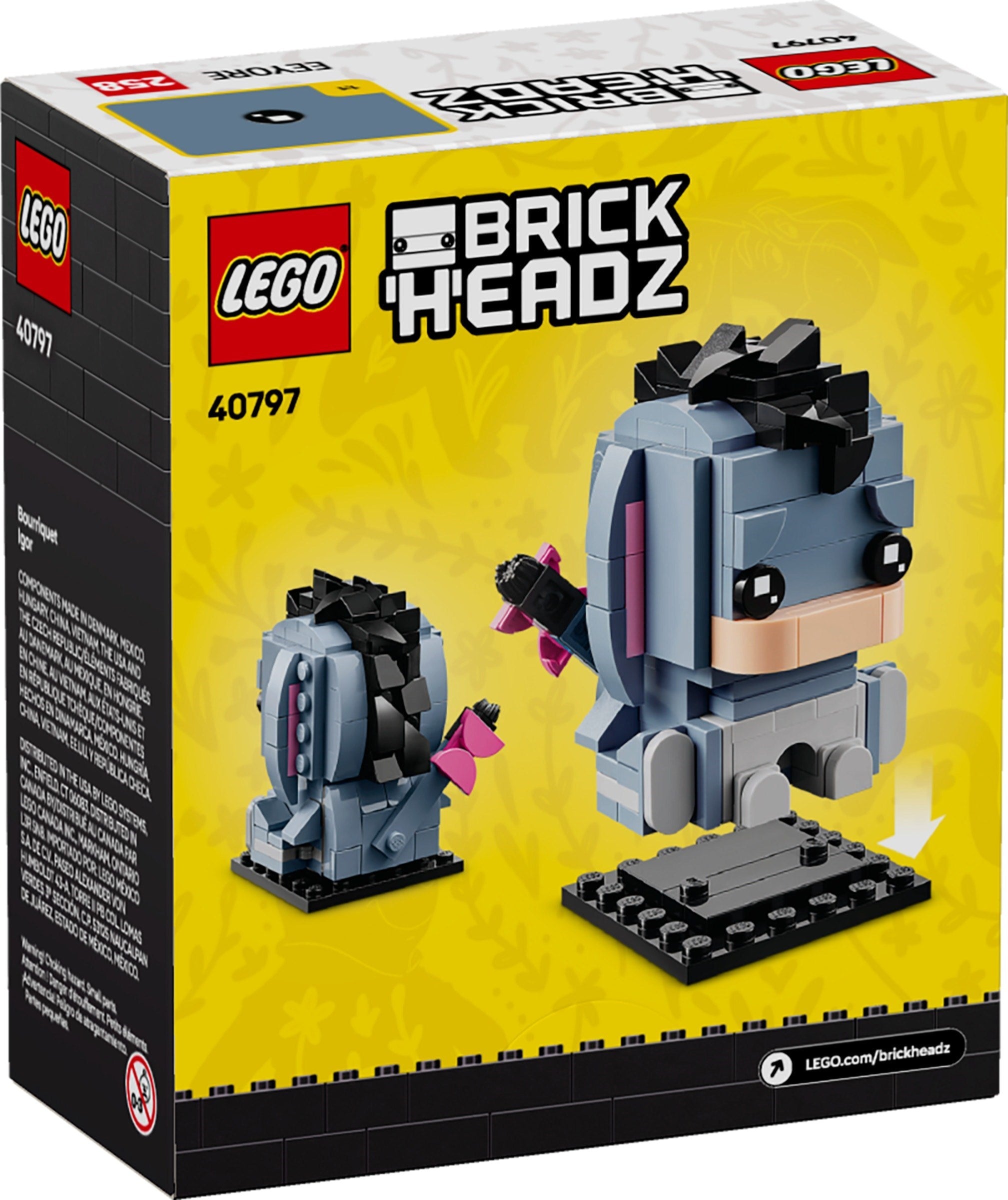Eeyore 40797 | BrickHeadz | LEGO (image 2)