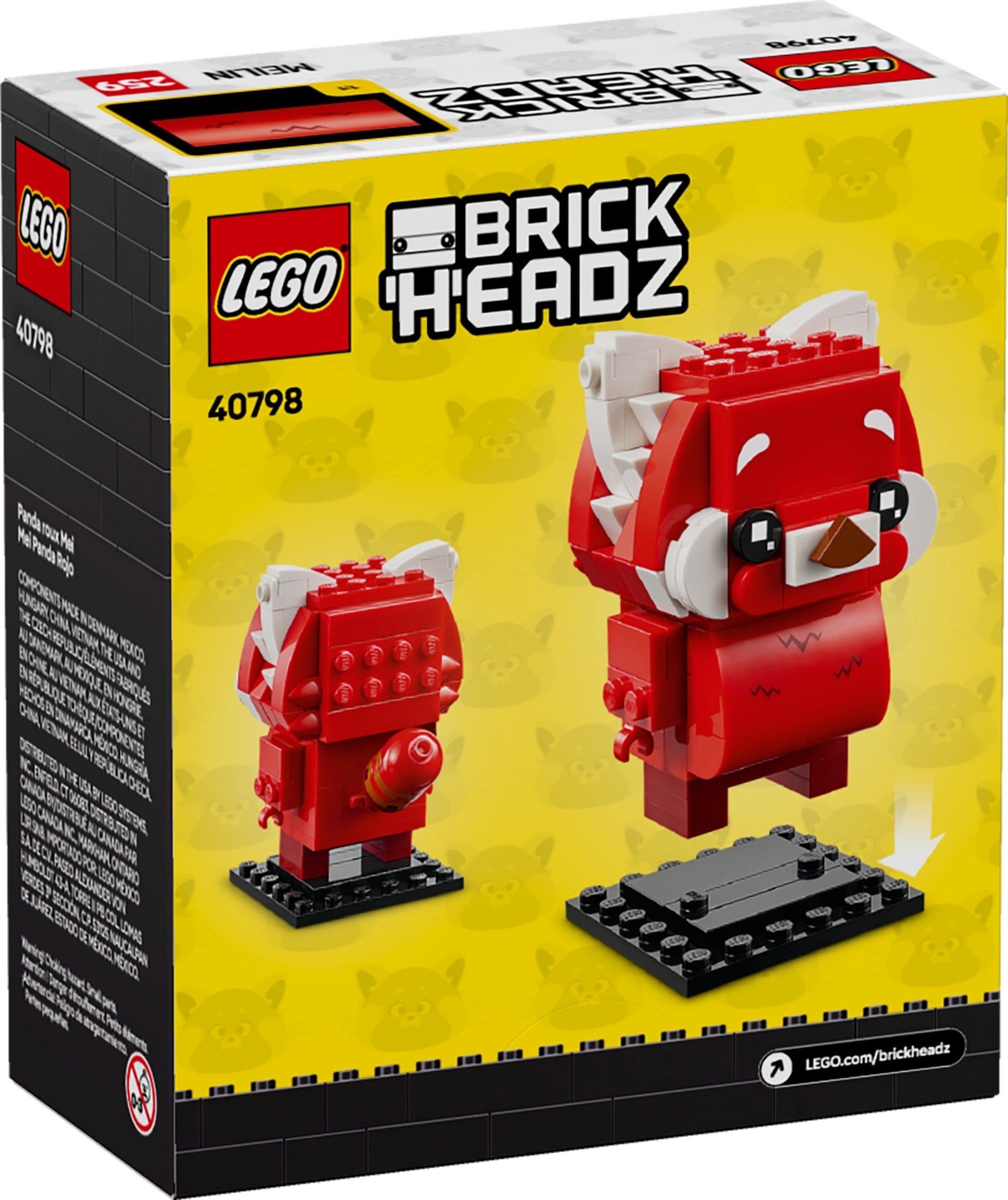 Red Panda Mei 40798 | BrickHeadz | LEGO – image 2