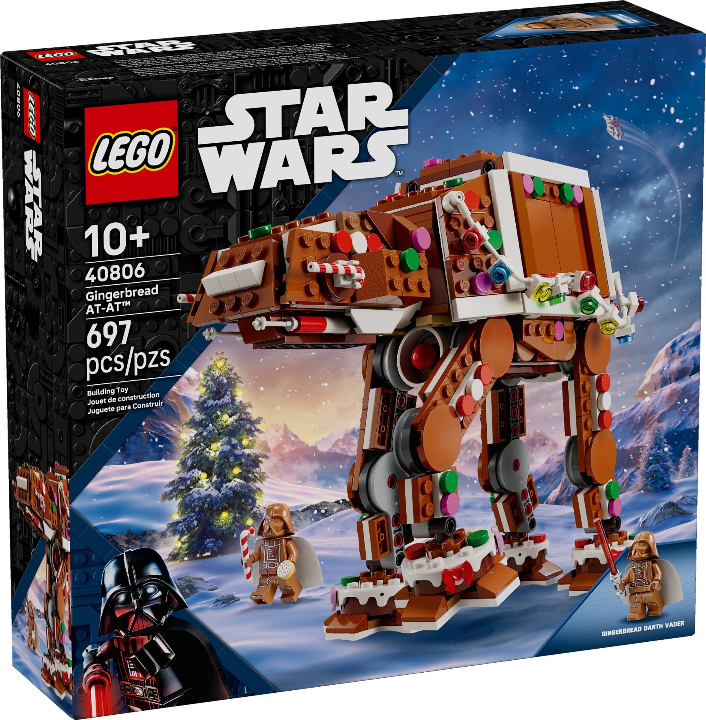 Gingerbread AT-AT Walker 40806 | Star Wars | LEGO